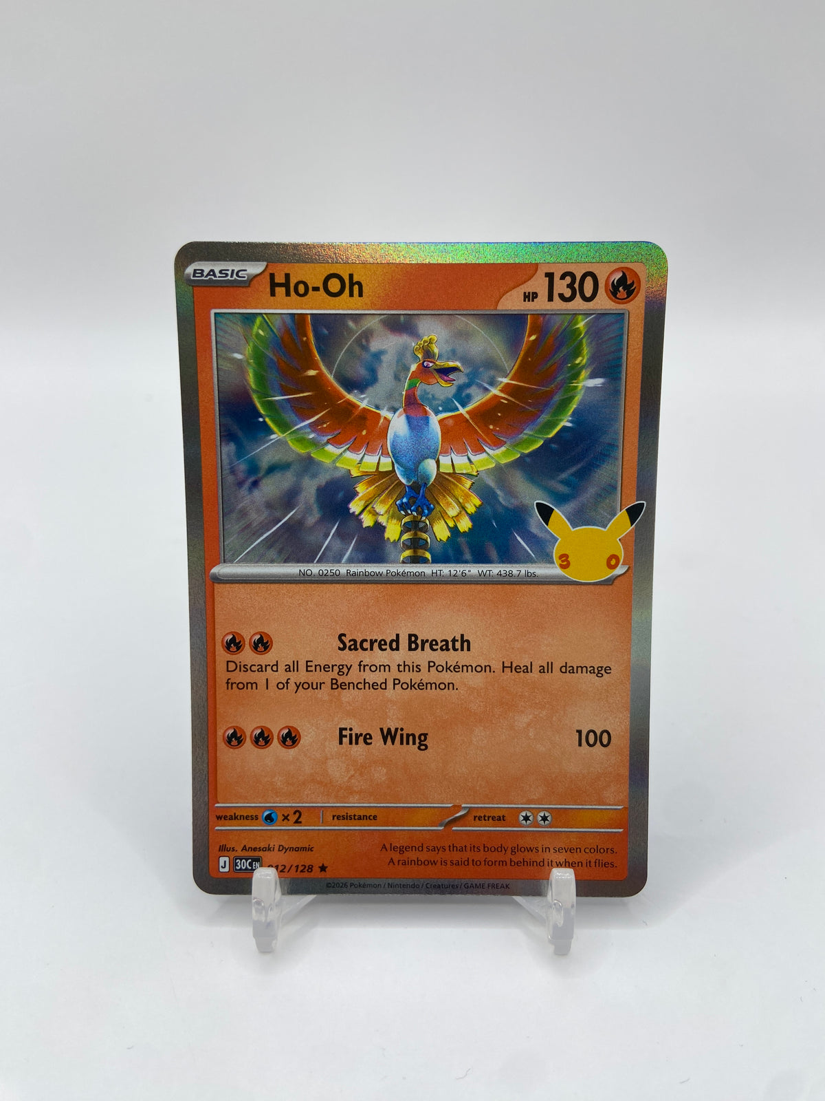 Ho-Oh 30th Celebration 012/128
