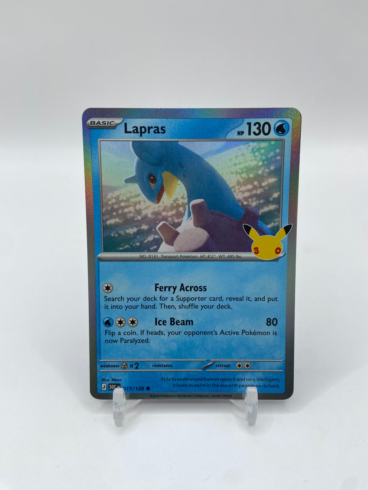 Lapras 30th Celebration 017/128