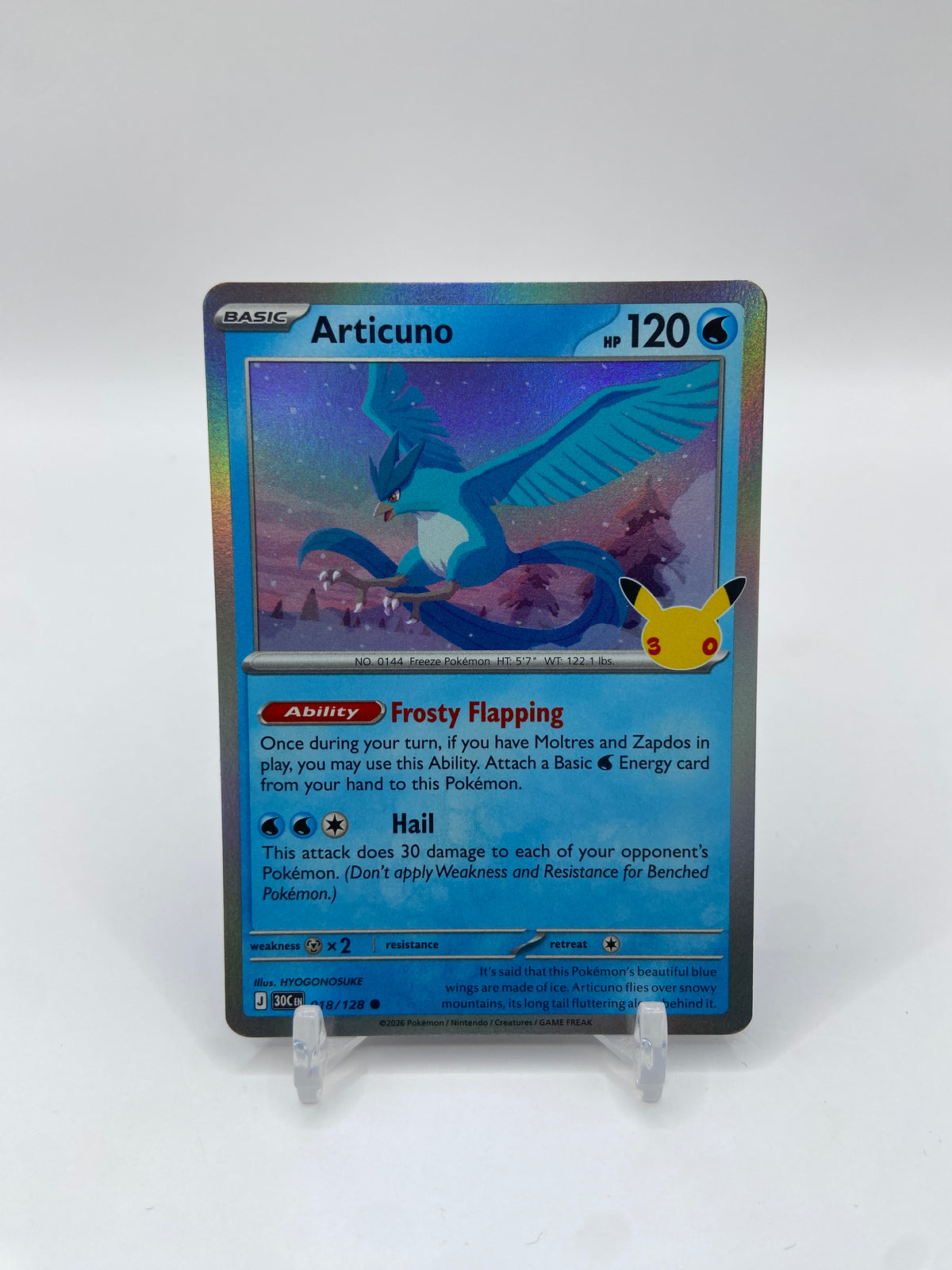 Articuno 30th Celebration 018/128