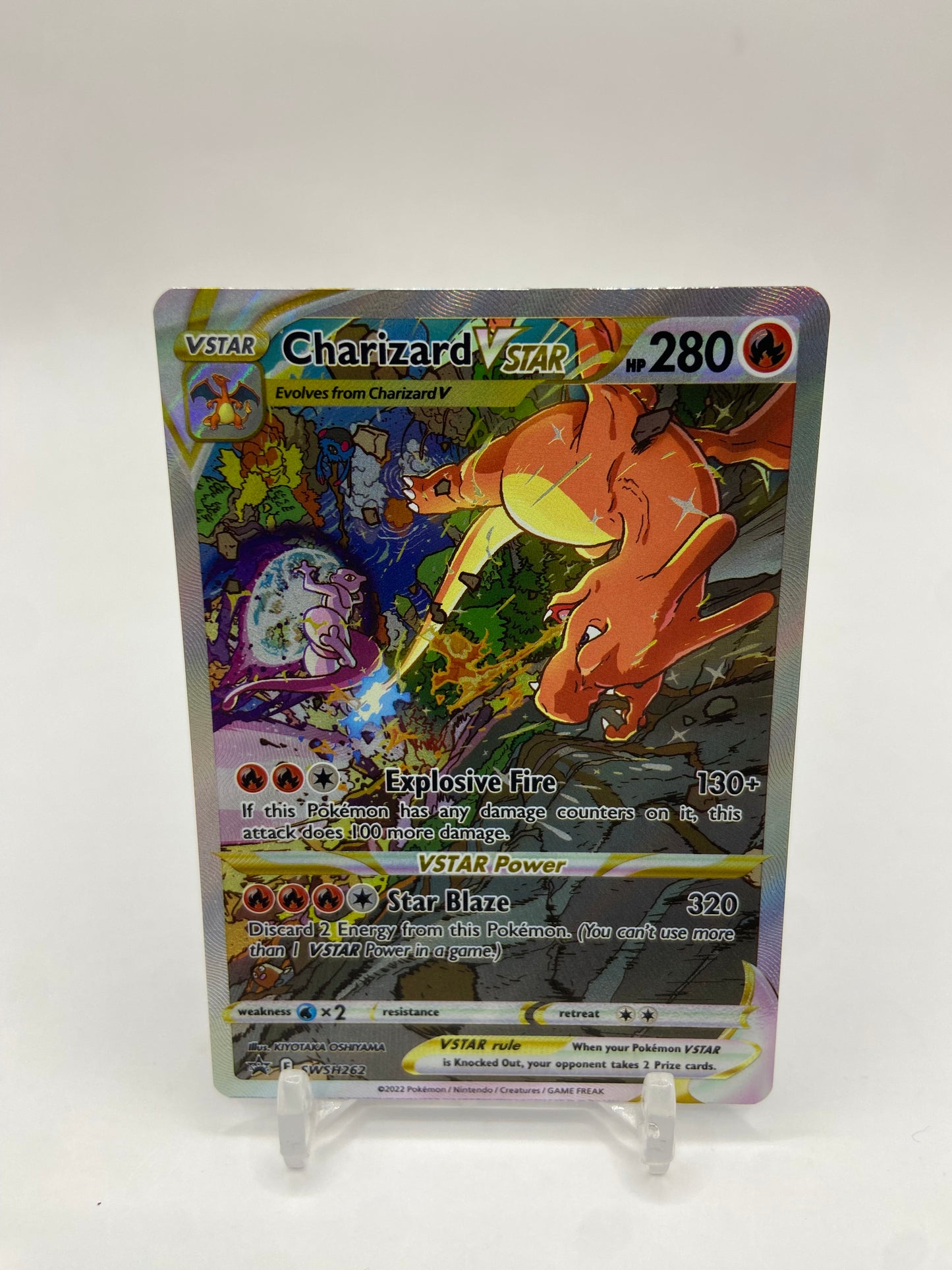 Charizard Vstar Full Art Promo SWSH262