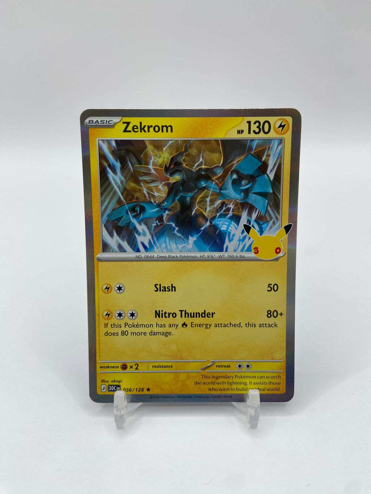 Zekrom 30th Celebration 056/128