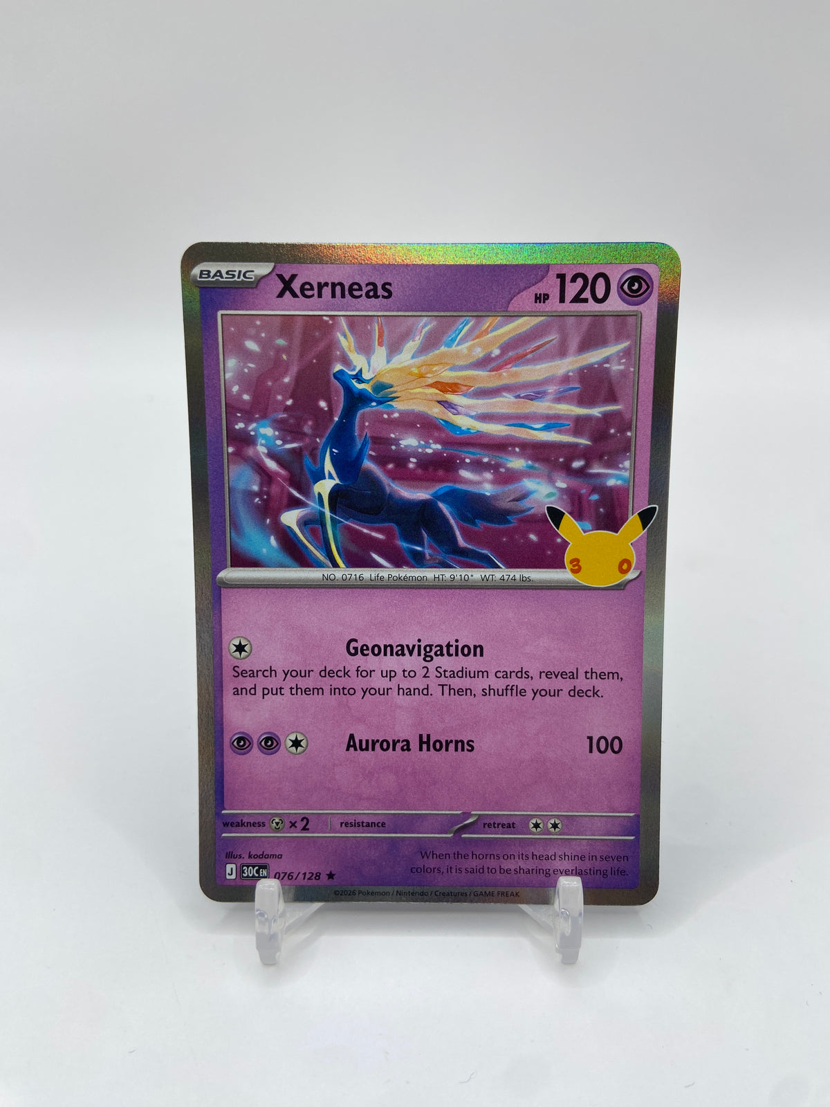Xerneas 30th Celebration 076/128