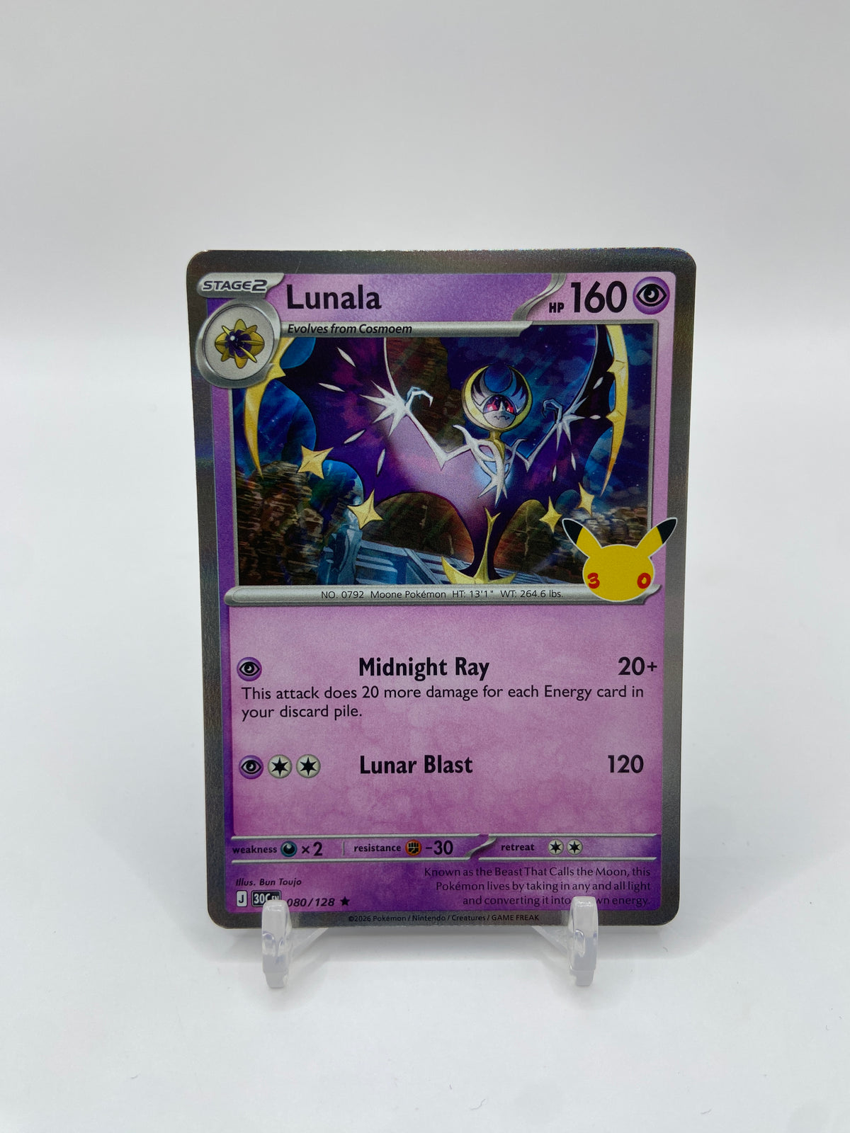 Lunala 30th Celebration 080/128