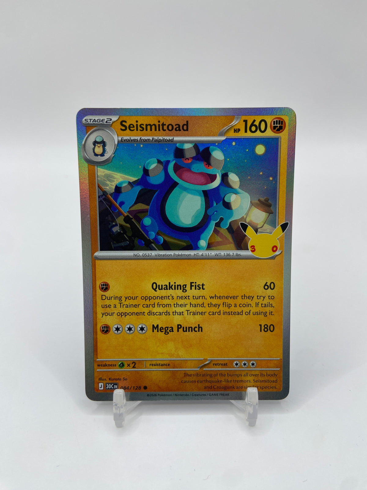 Seismitoad 30th Celebration 084/128