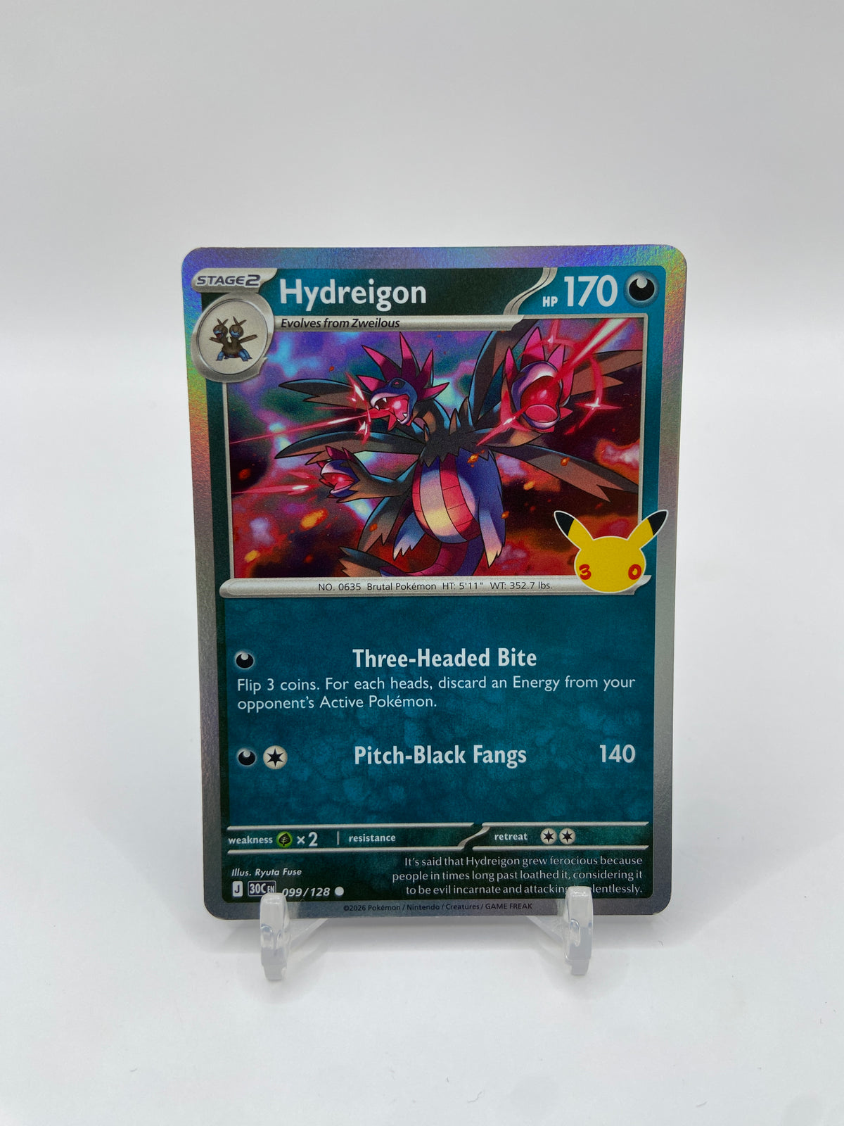 Hydreigon 30th Celebration 099/128