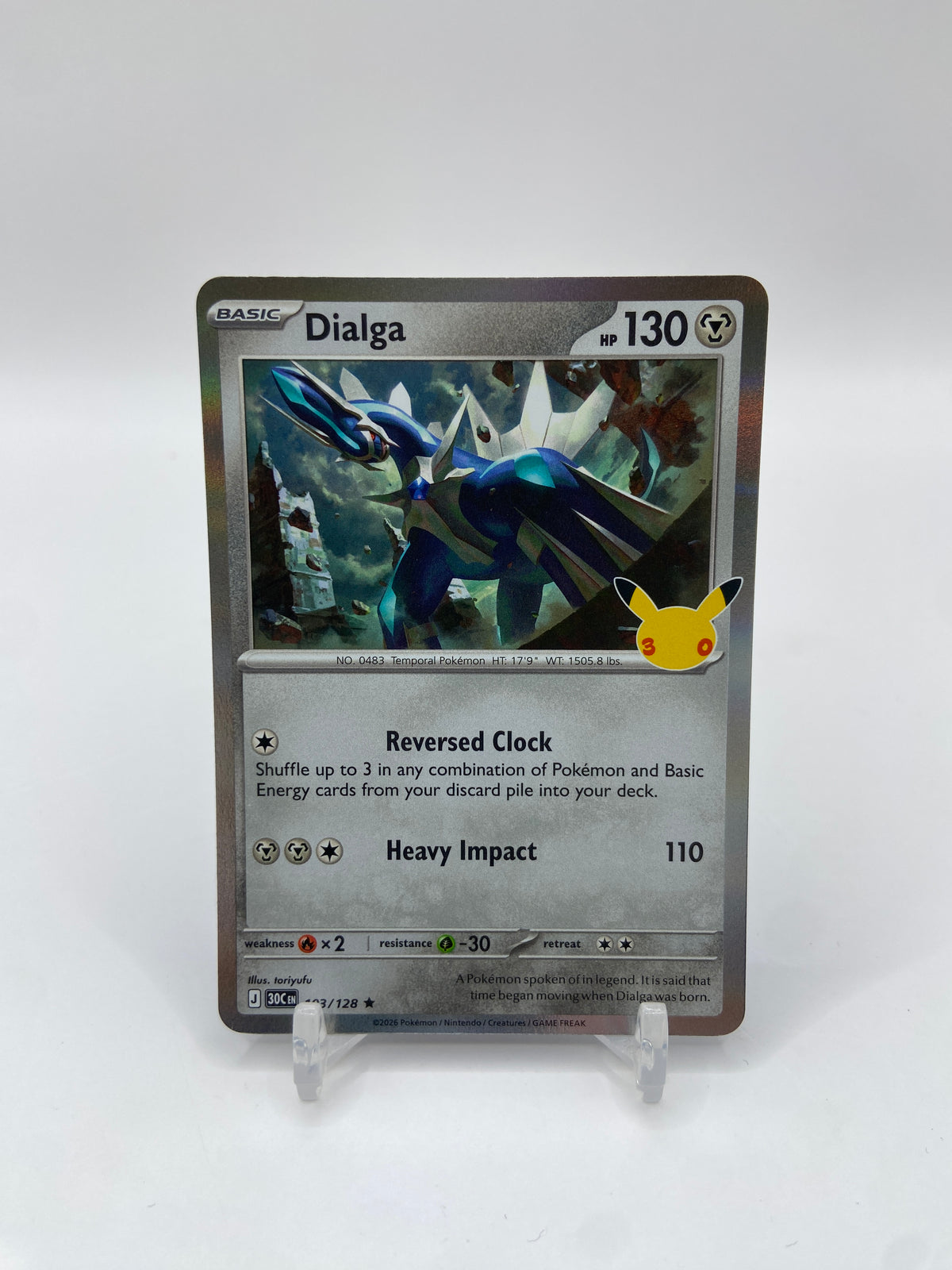 Dialga 30th Celebration 103/128