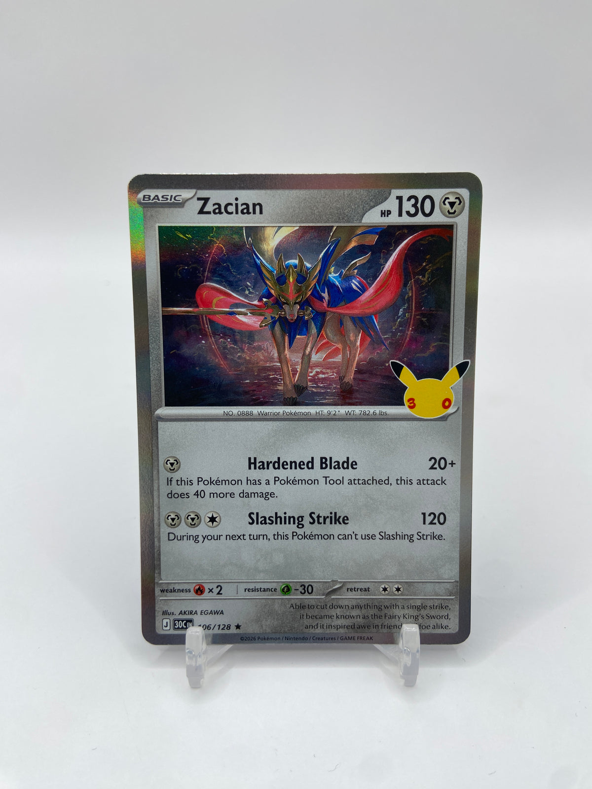 Zacian 30th Celebration 106/128
