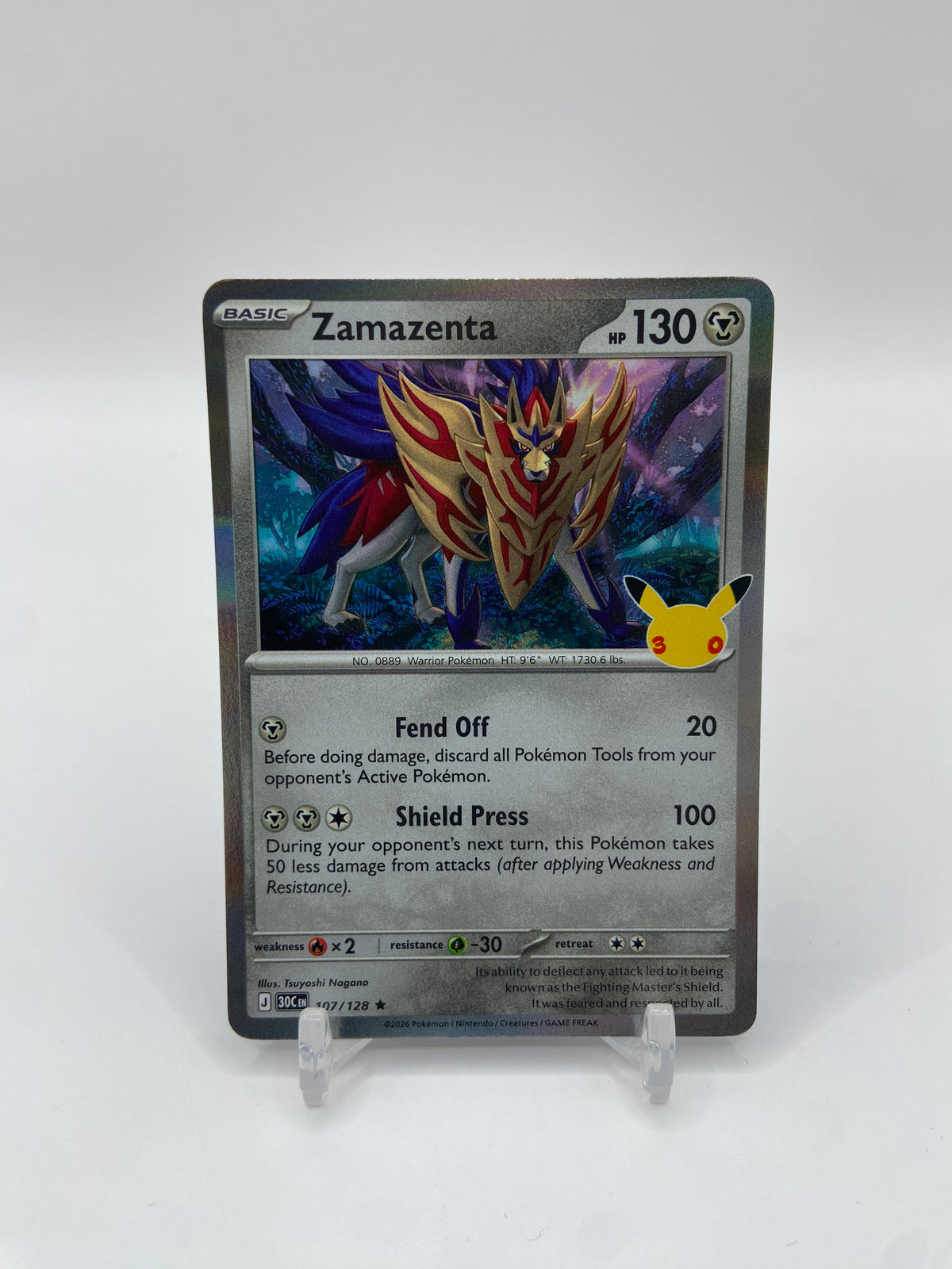 Zamazenta 30th Celebration 107/128