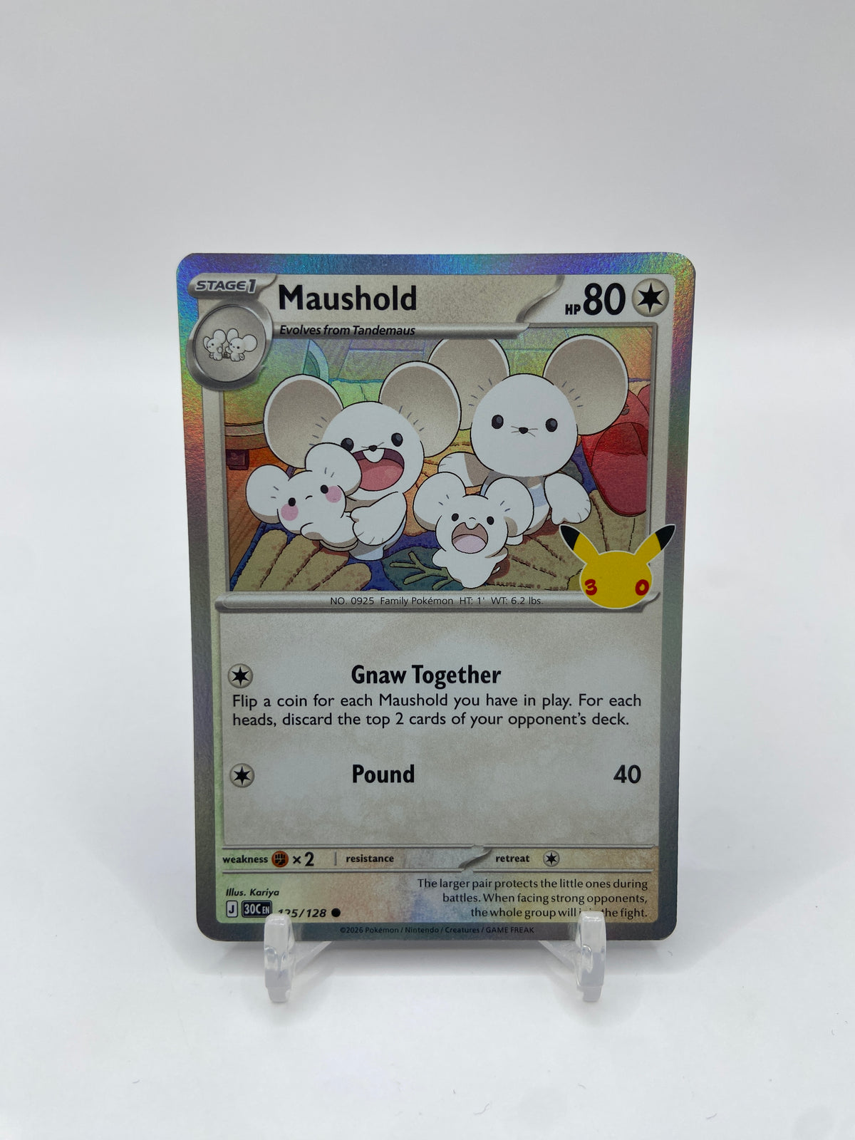 Maushold 30th Celebration 125/128