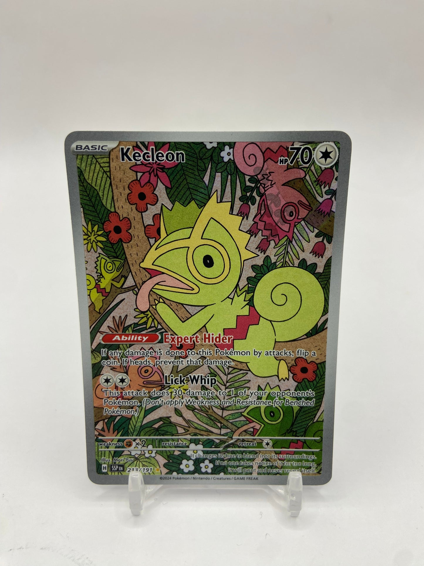 Kecleon Art Rare Full Art Surging Sparks 213/191