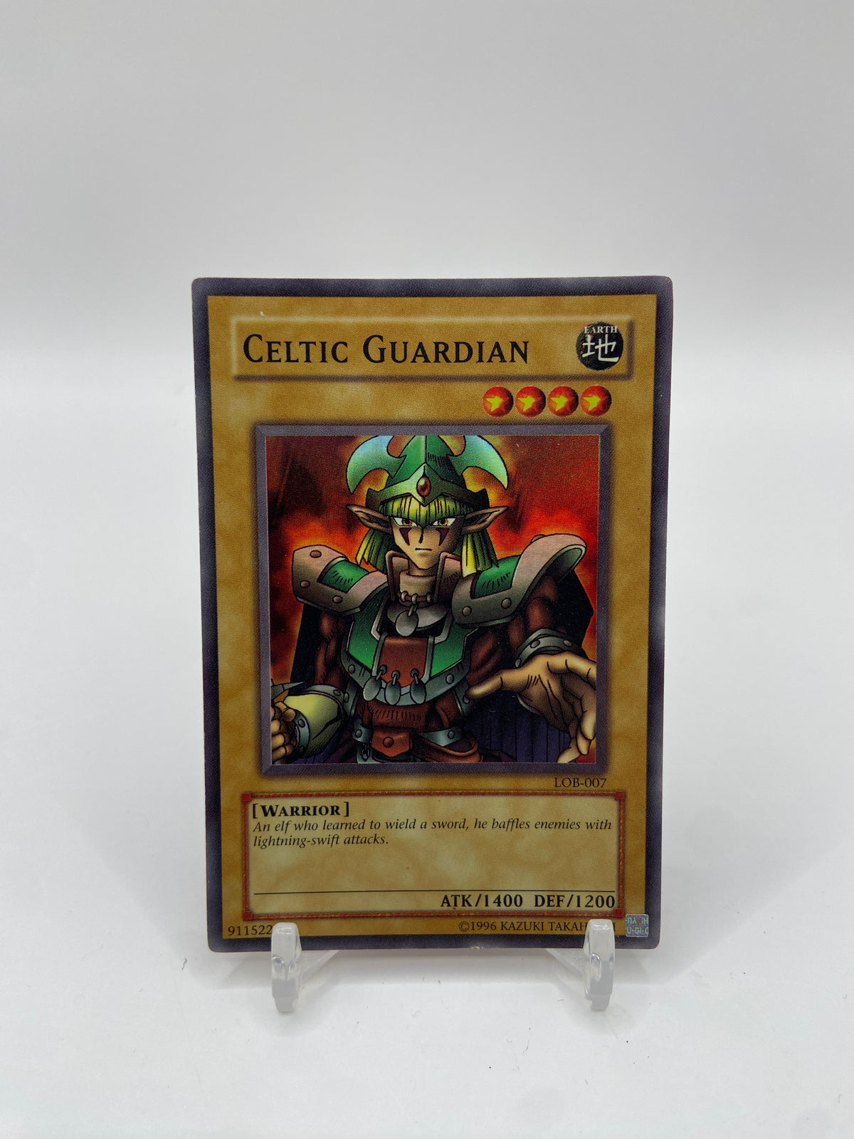 Celtic Guardian Super Rare The Legend of Blue Eyes White Dragon LOB-007