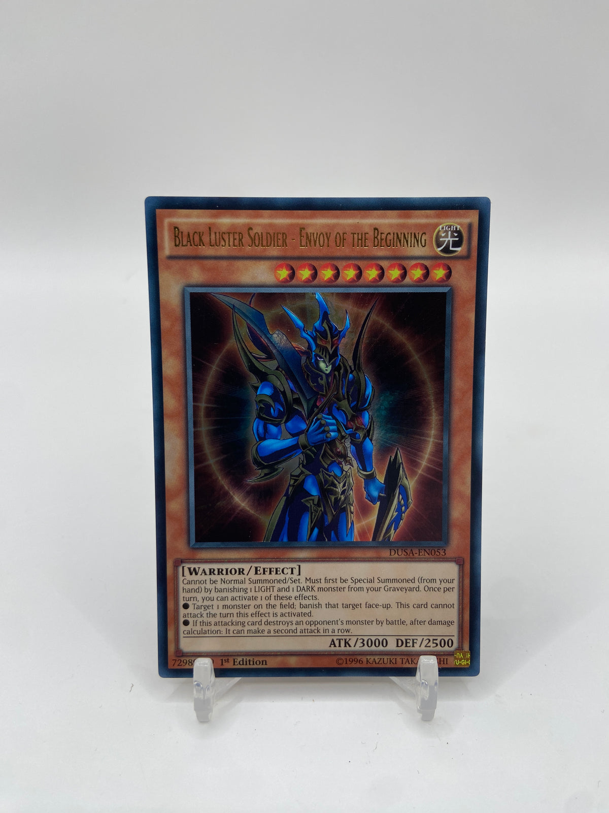 Black Luster Soldier - Envoy of the Beginning Ultra Rare Duelist Saga DUSA-EN053