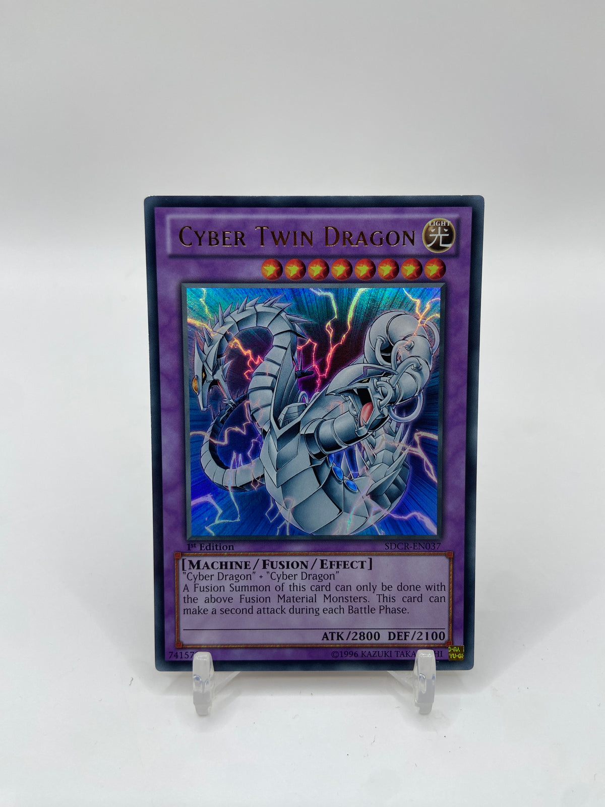 Cyber Twin Dragon Ultra Rare Structure Deck: Cyber Dragon Revolution SDCR-EN037