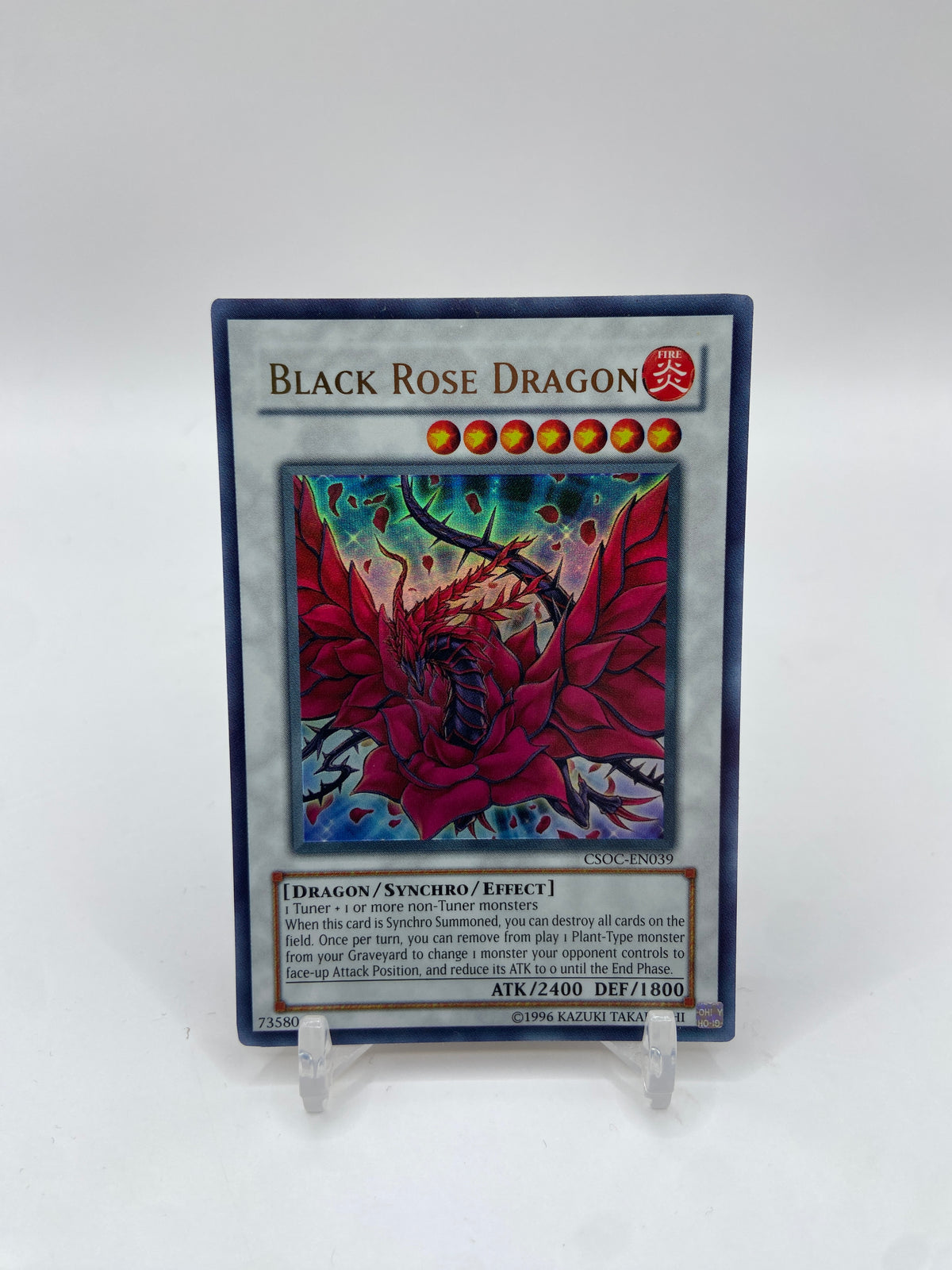 Black Rose Dragon Ultra Rare Crossroads of Chaos CSOC-EN039