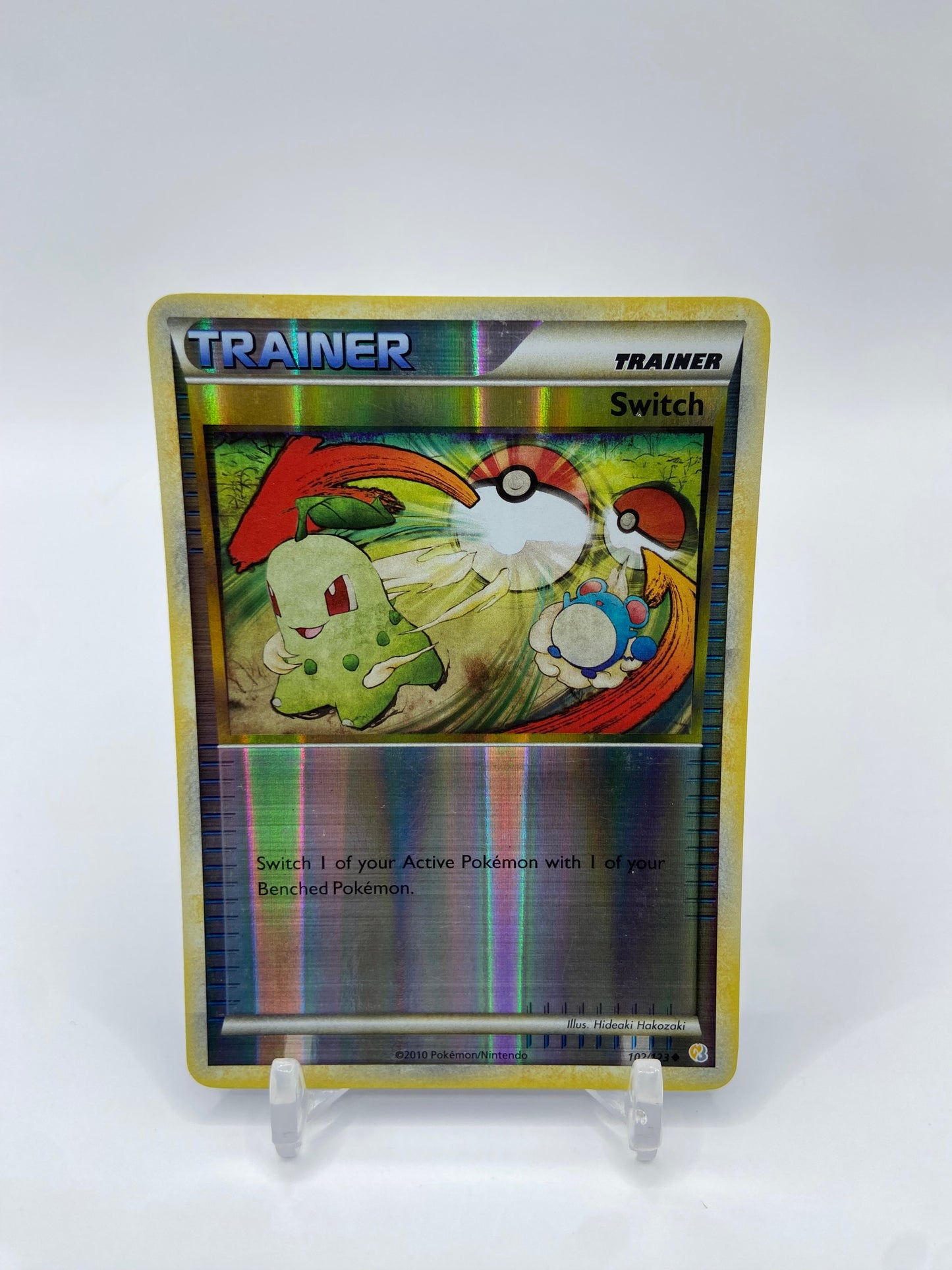 Switch Reverse Holo Heart Gold Soul Silver 102/123