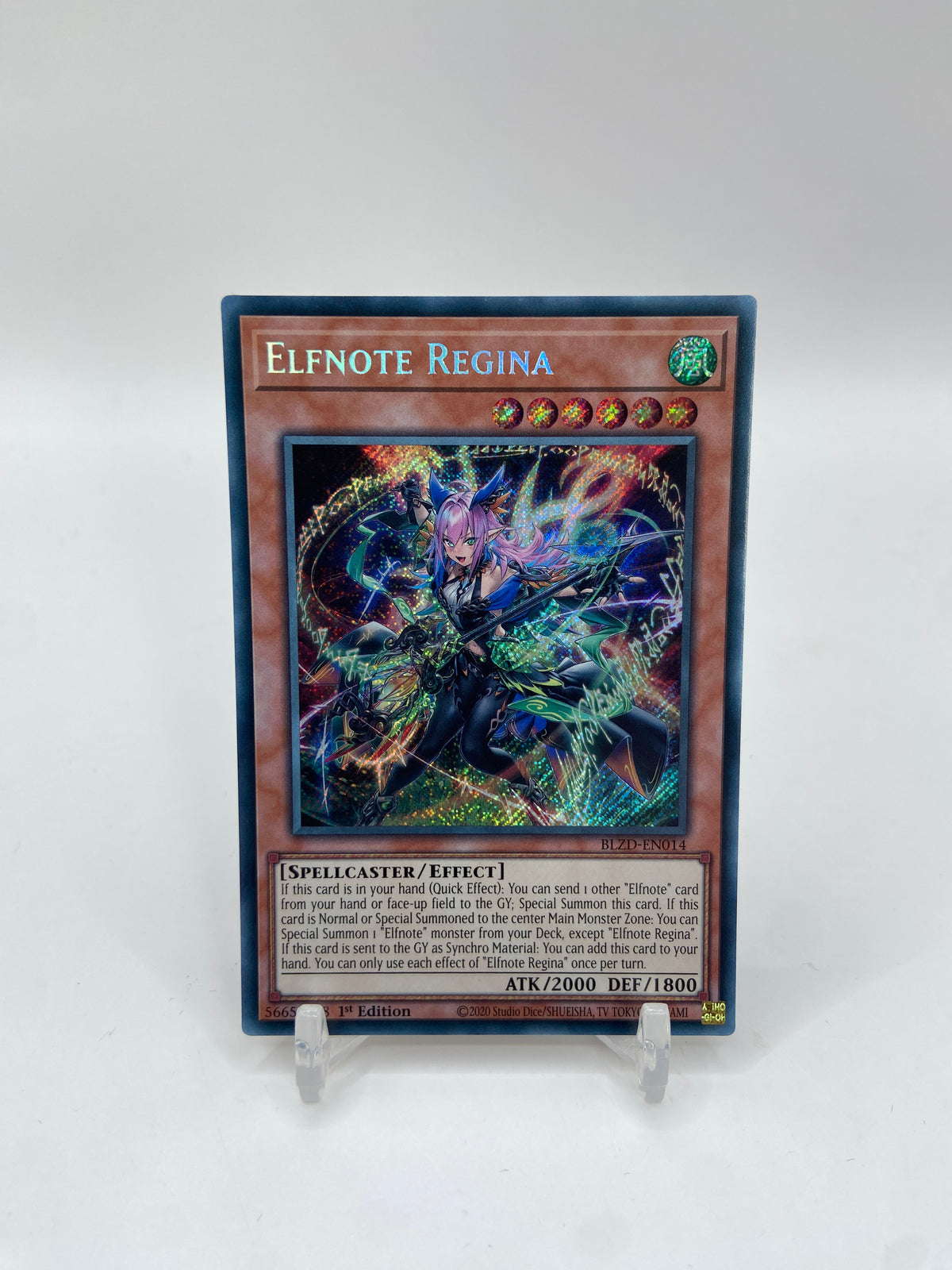 Elfnote Regina Secret Rare Blazing Dominion BLZD-EN014