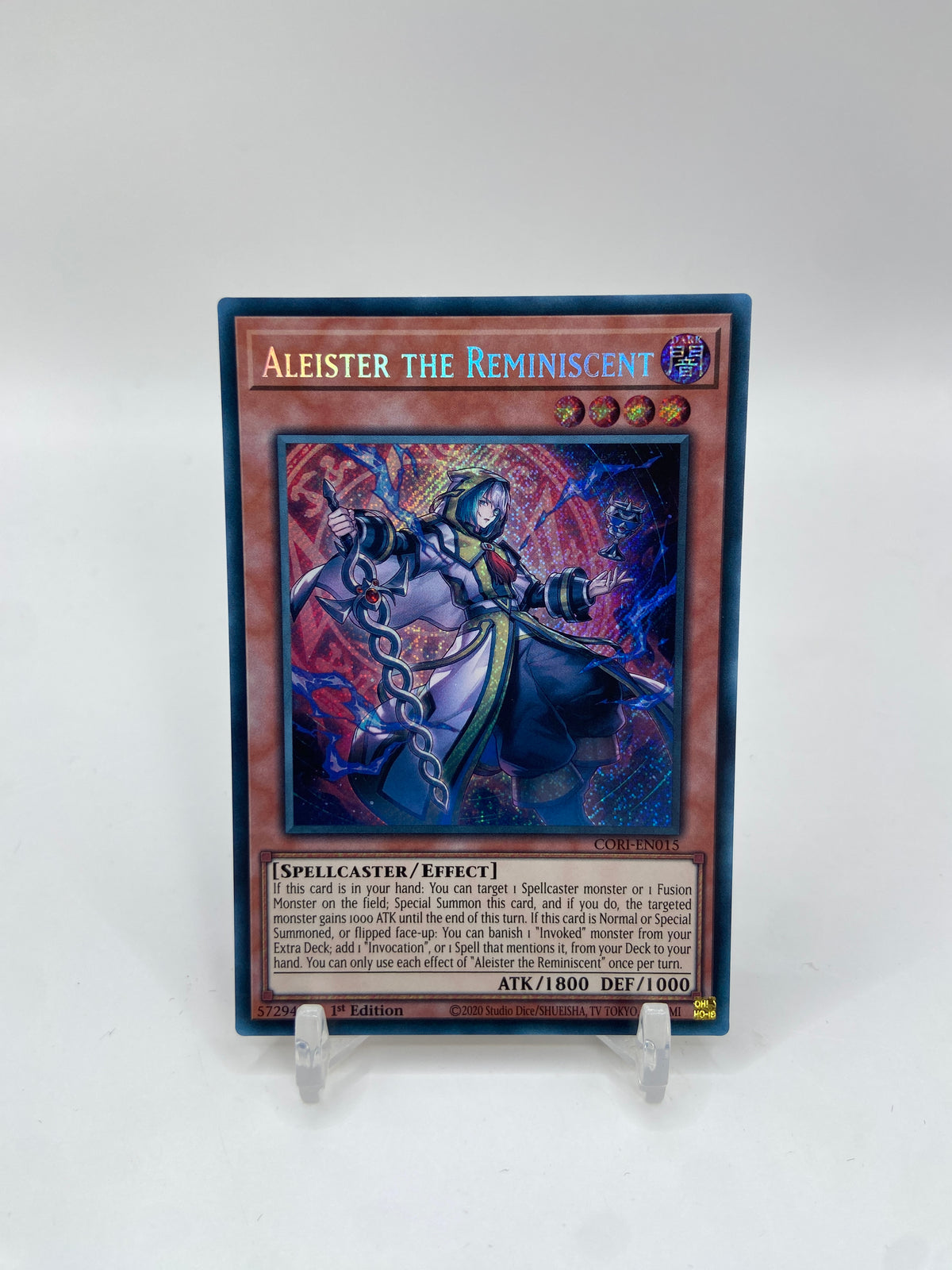 Aleister the Reminiscent Secret Rare Chaos Origins CORI-EN015