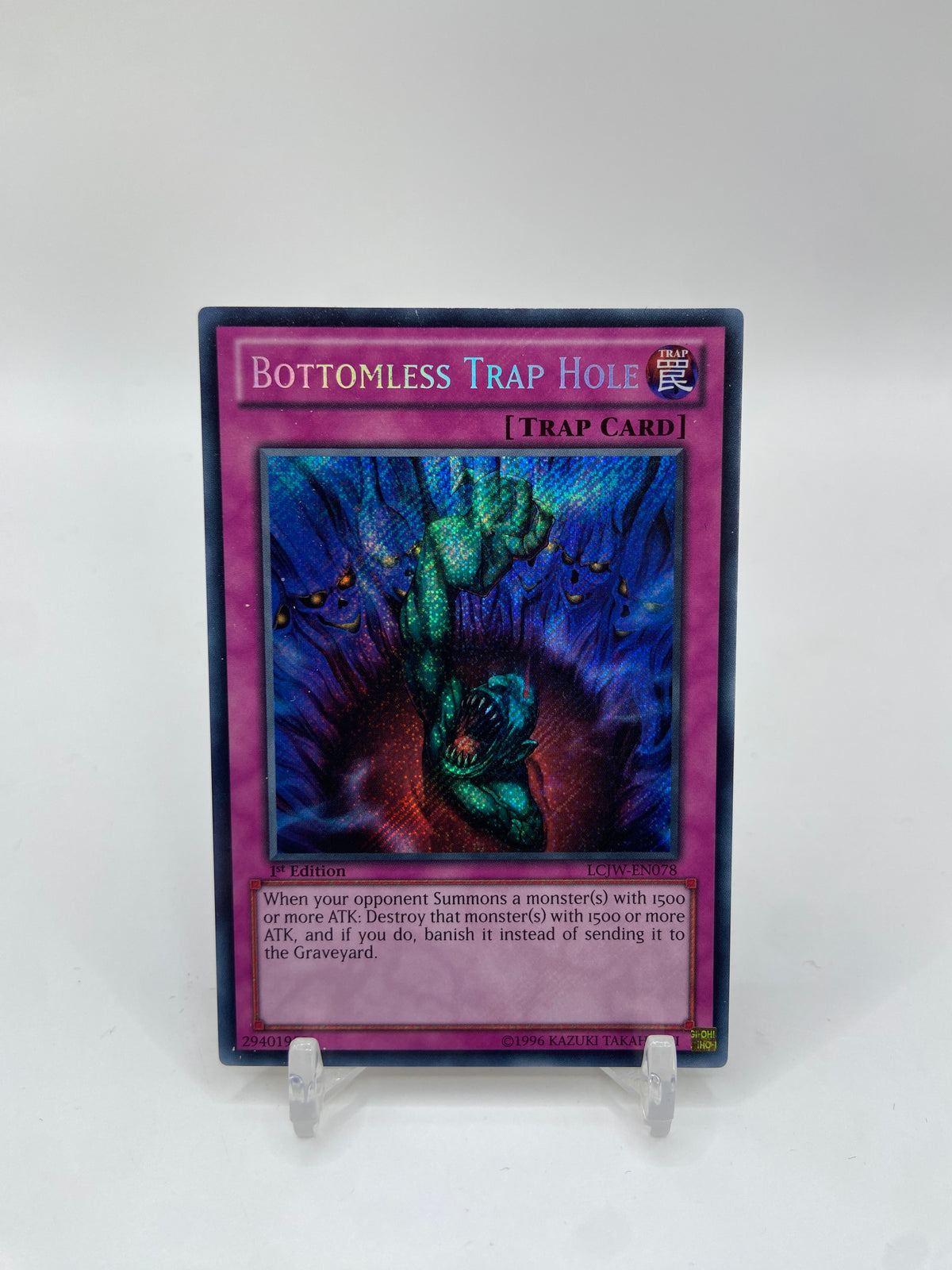Bottomless Trap Hole Secret Rare Legendary Collection 4: Joey's World LCJW-EN078