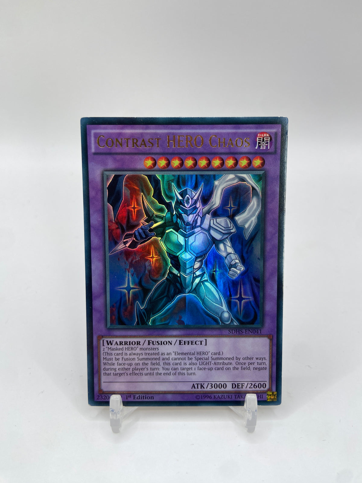 Contrast HERO Chaos Ultra Rare Structure Deck: HERO Strike SDHS-EN041