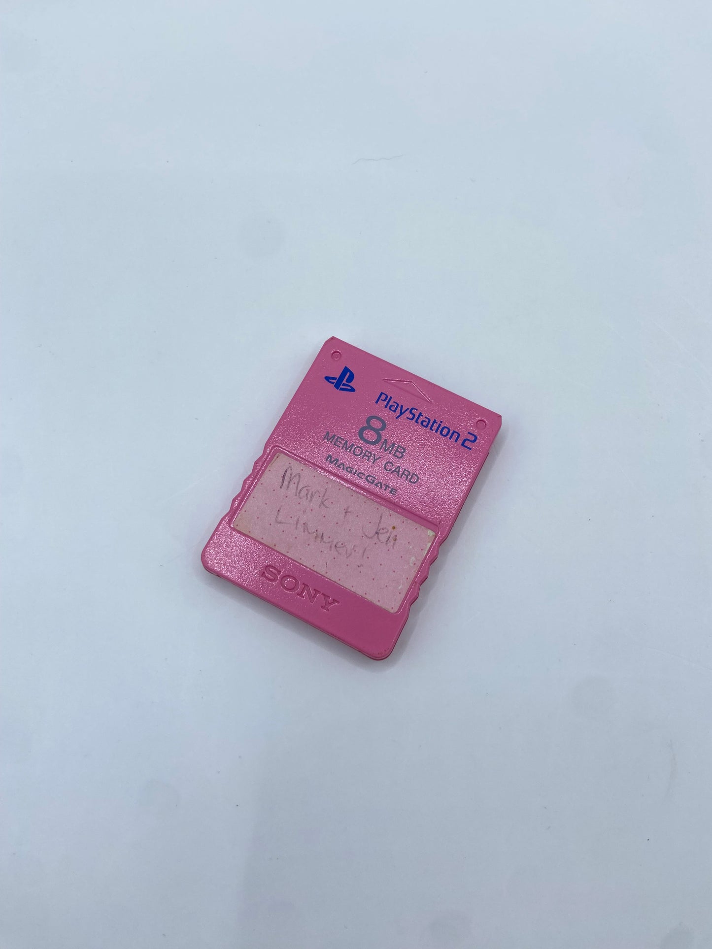 Playstation 2 Official Pink Edition Memory Card