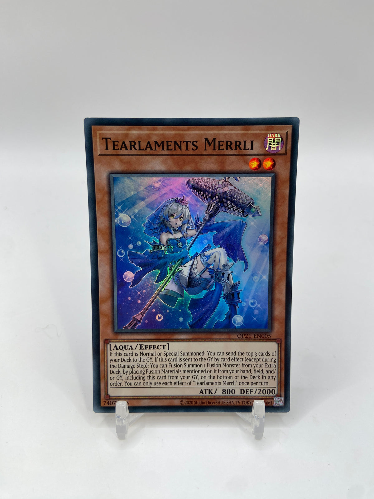 Tearlaments Merrli Super Rare OTS Tournament Pack 21 OP21-EN005