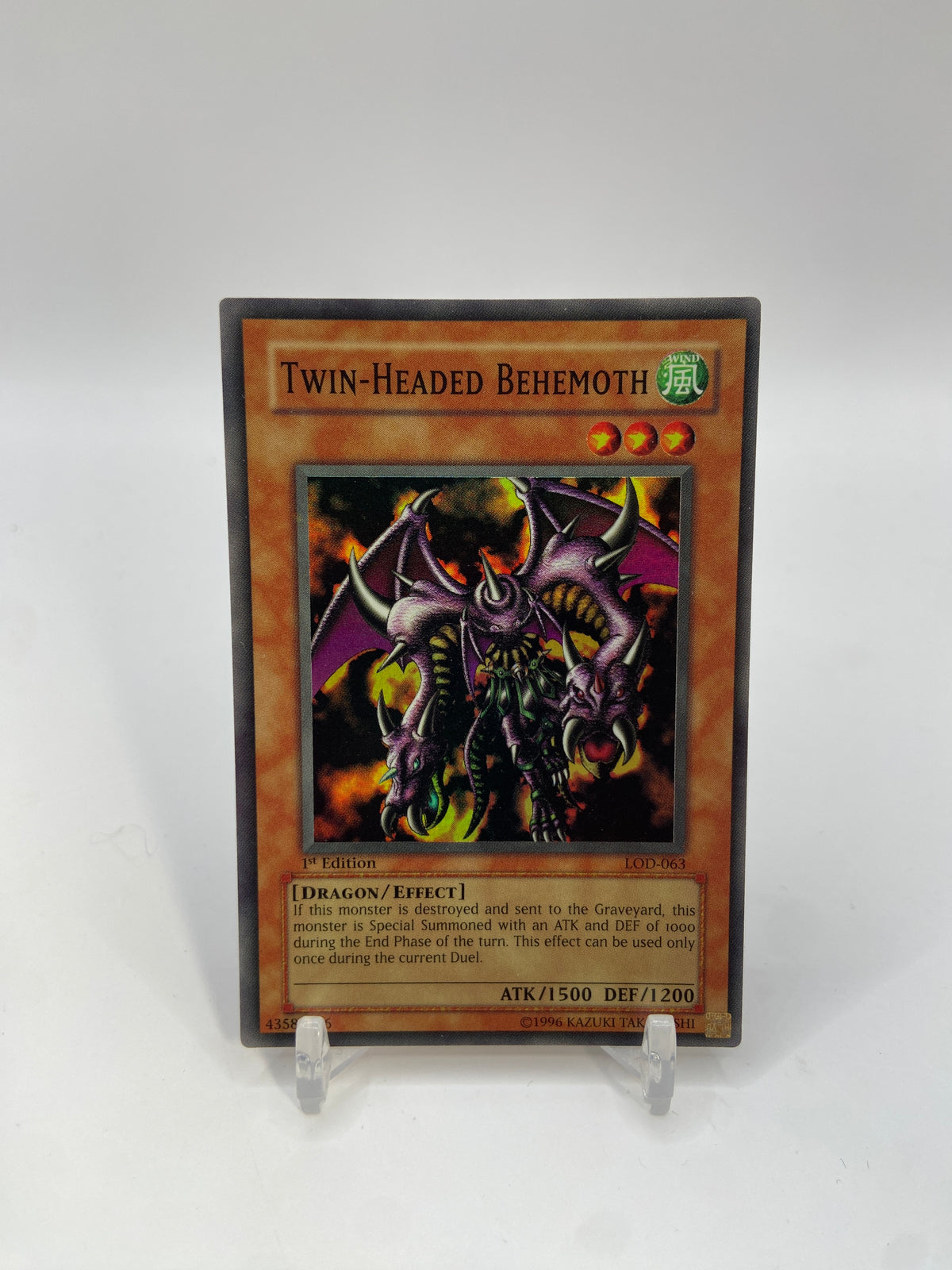 Twin-Headed Behemoth Super Rare Legacy of Darkness LOD-063
