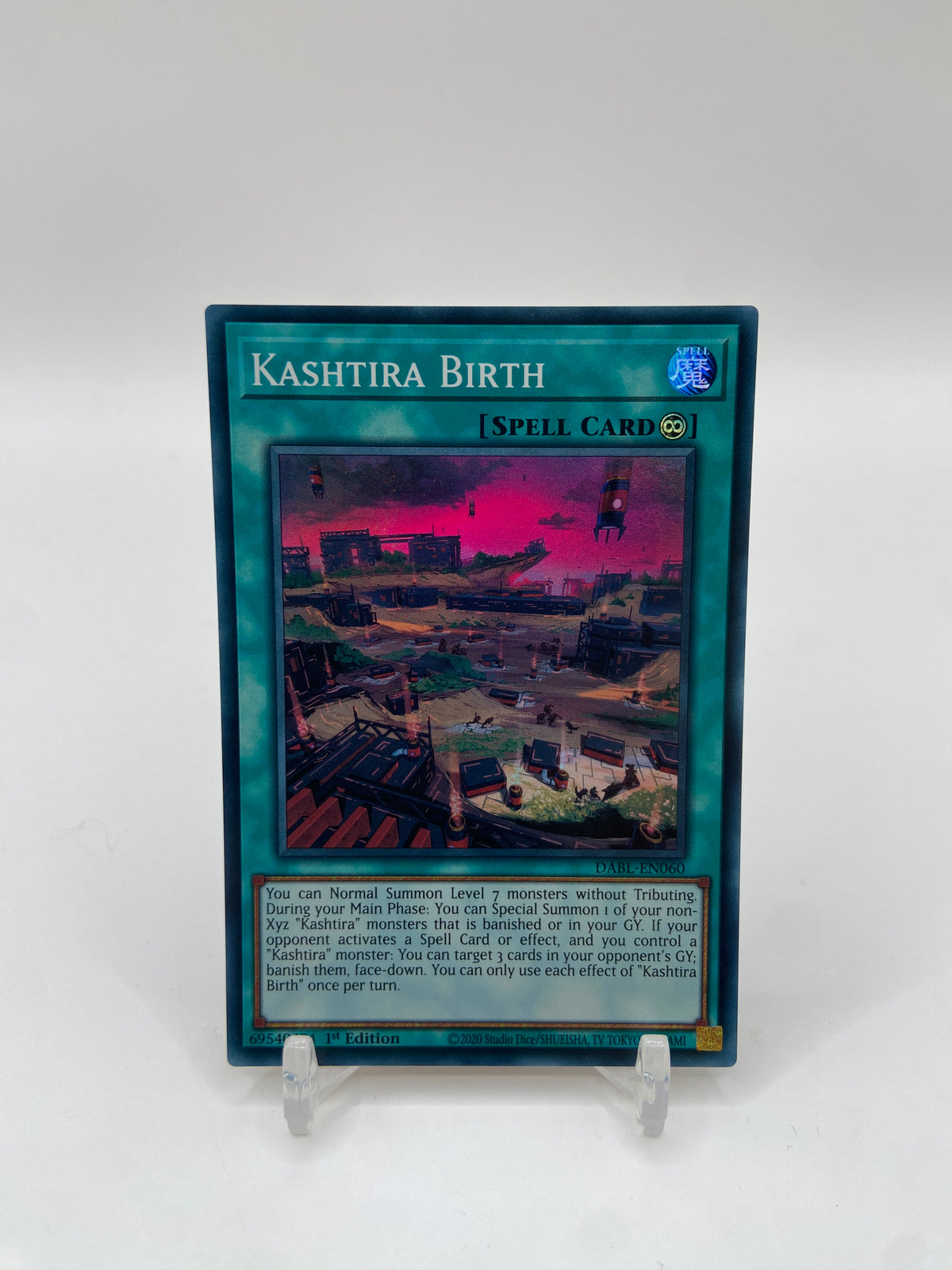 Kashtira Birth Super Rare Darkwing Blast DABL-EN060