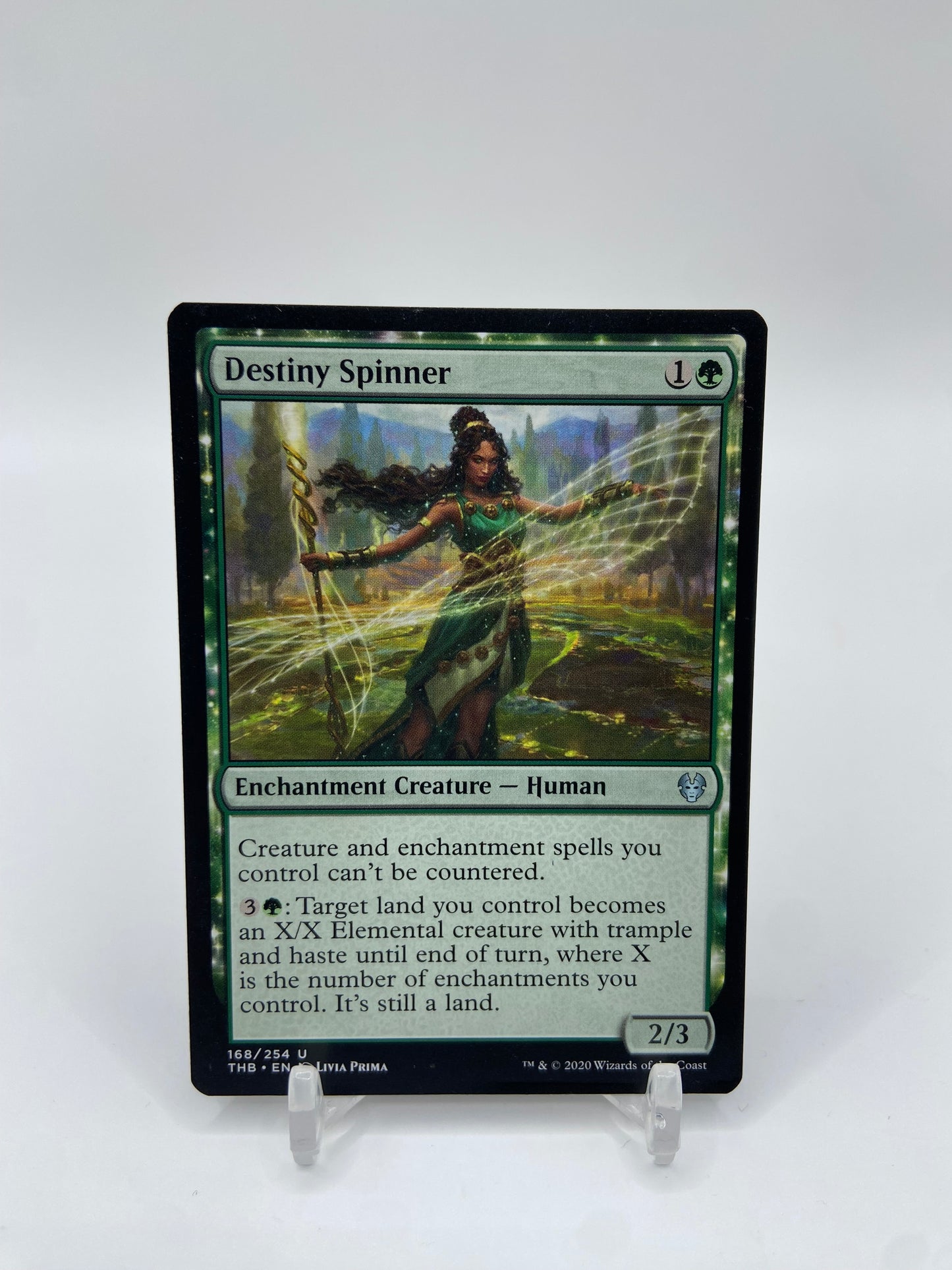 Destiny Spinner Uncommon The List 168/254