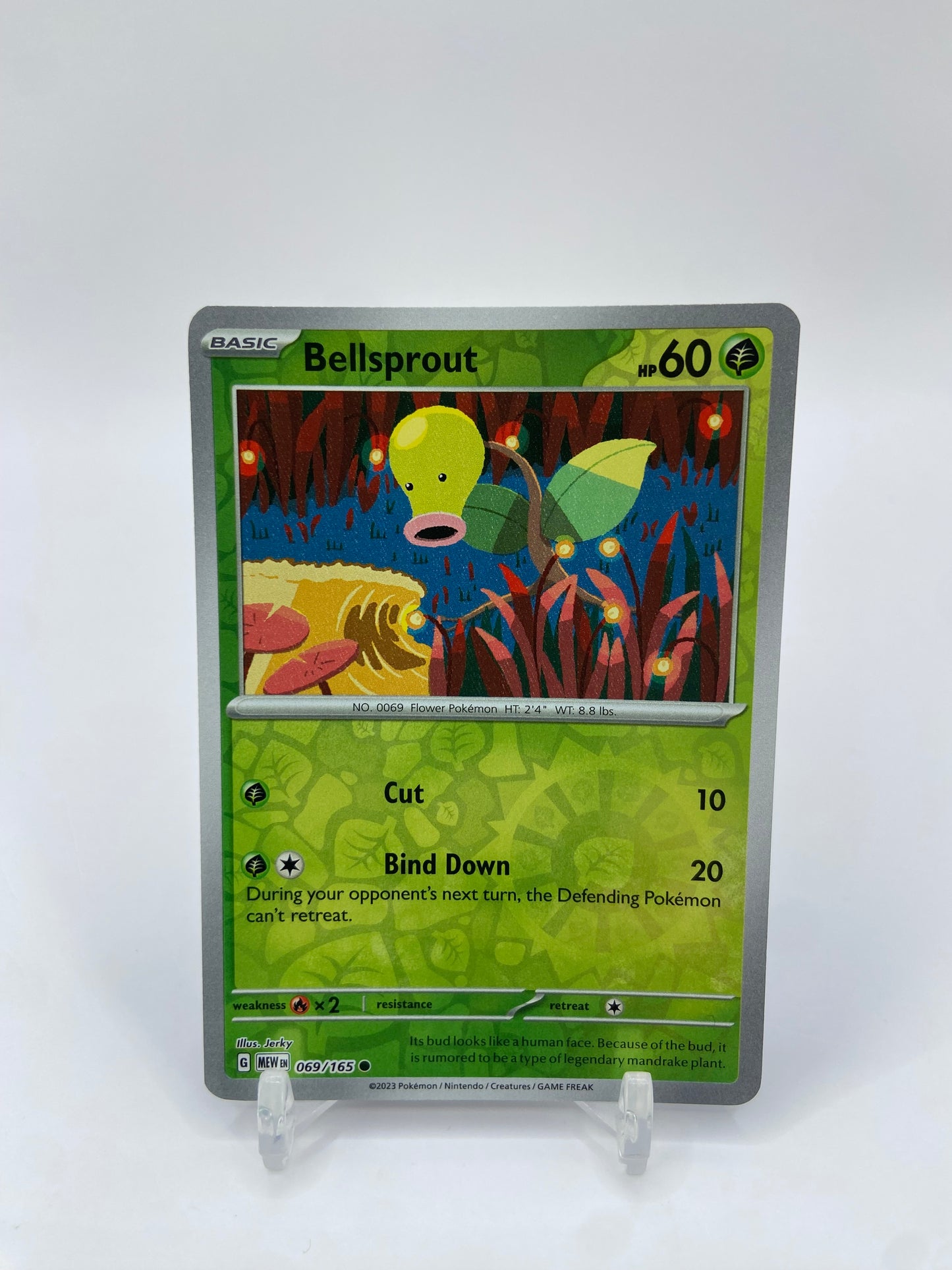 Bellsprout Reverse Holo 151 069/165
