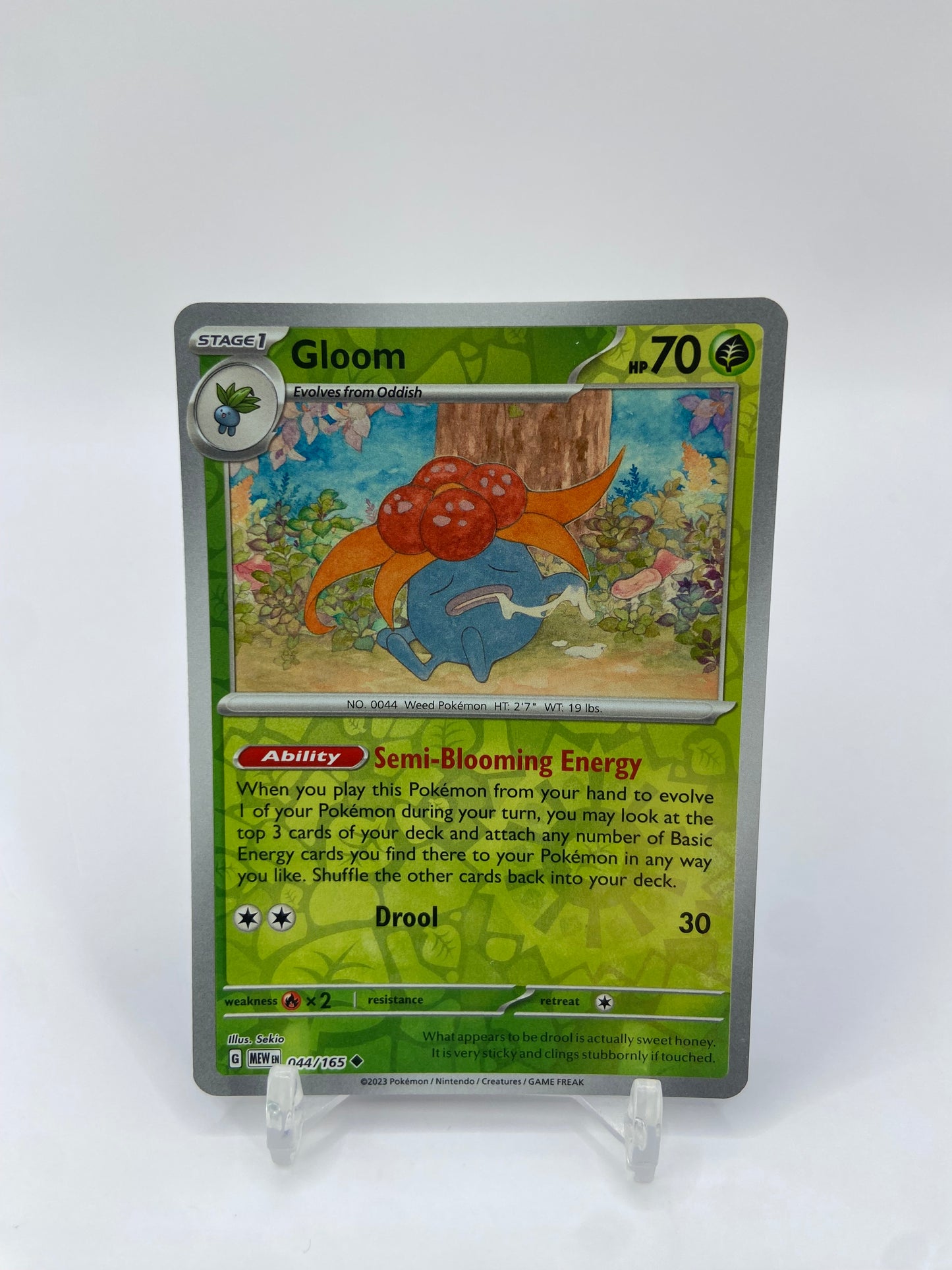 Gloom Reverse Holo 151 044/165