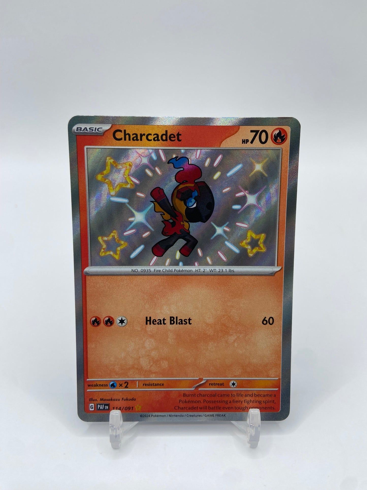 Charcadet Shiny Paldean Fates 114/091