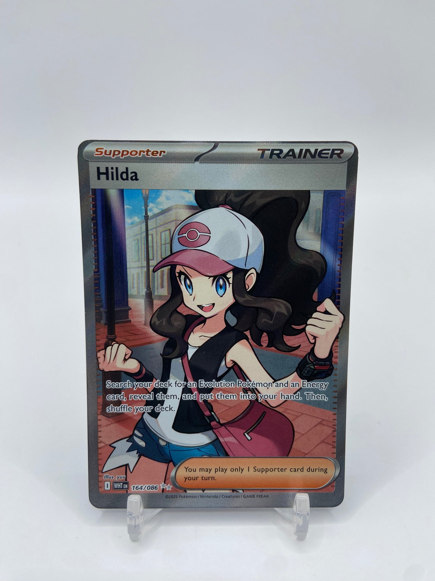 Hilda Full Art White Flare 164/086