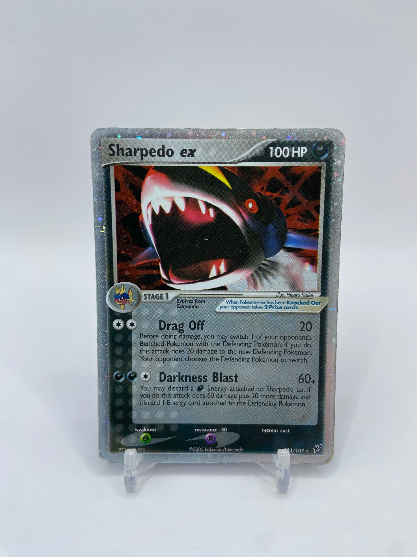 Sharpedo Ex Deoxys 104/107