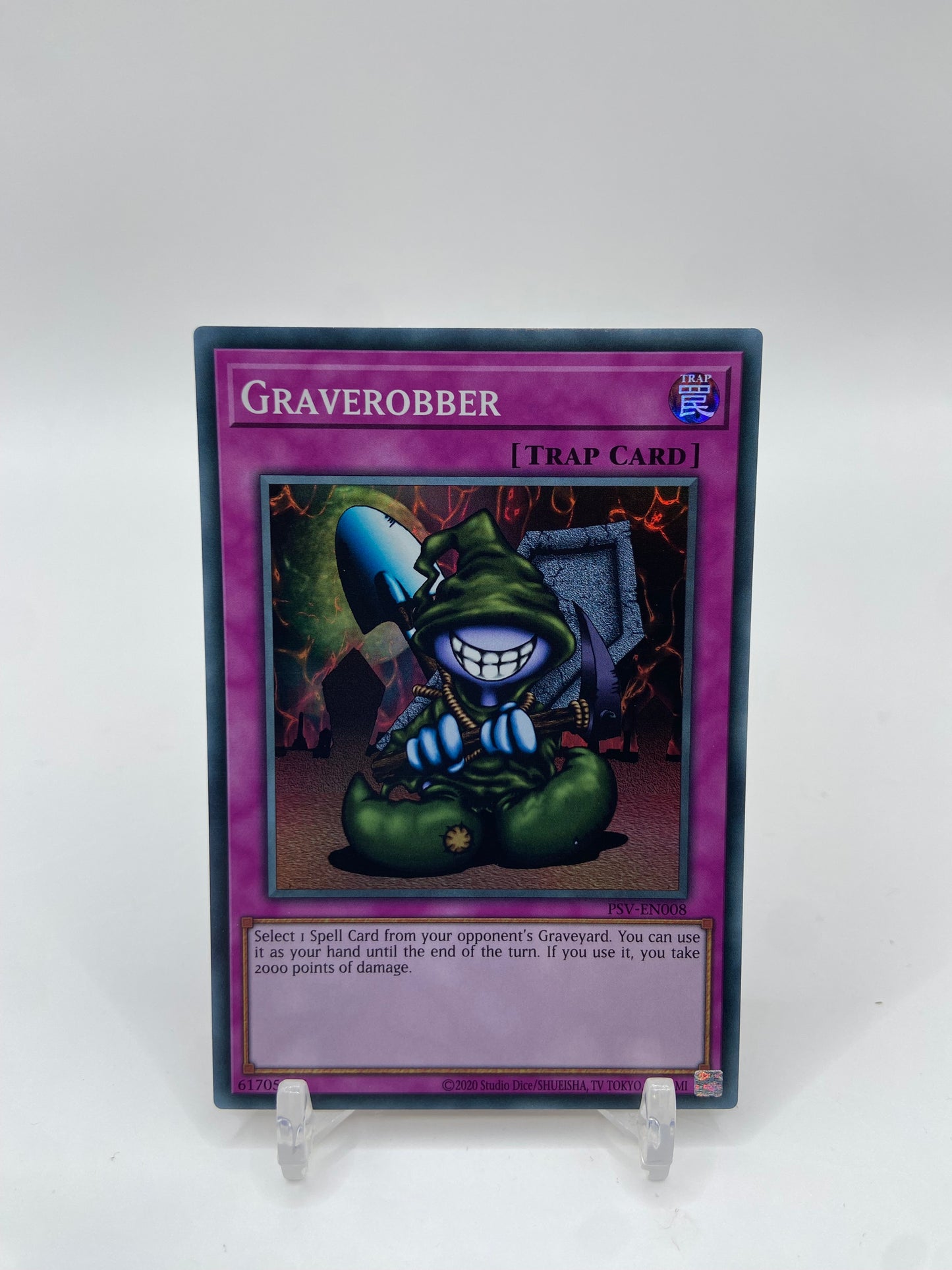 Graverobber Super Rare Foil Pharaoh's Servant (25th Anniversary Edition) PSV-EN008