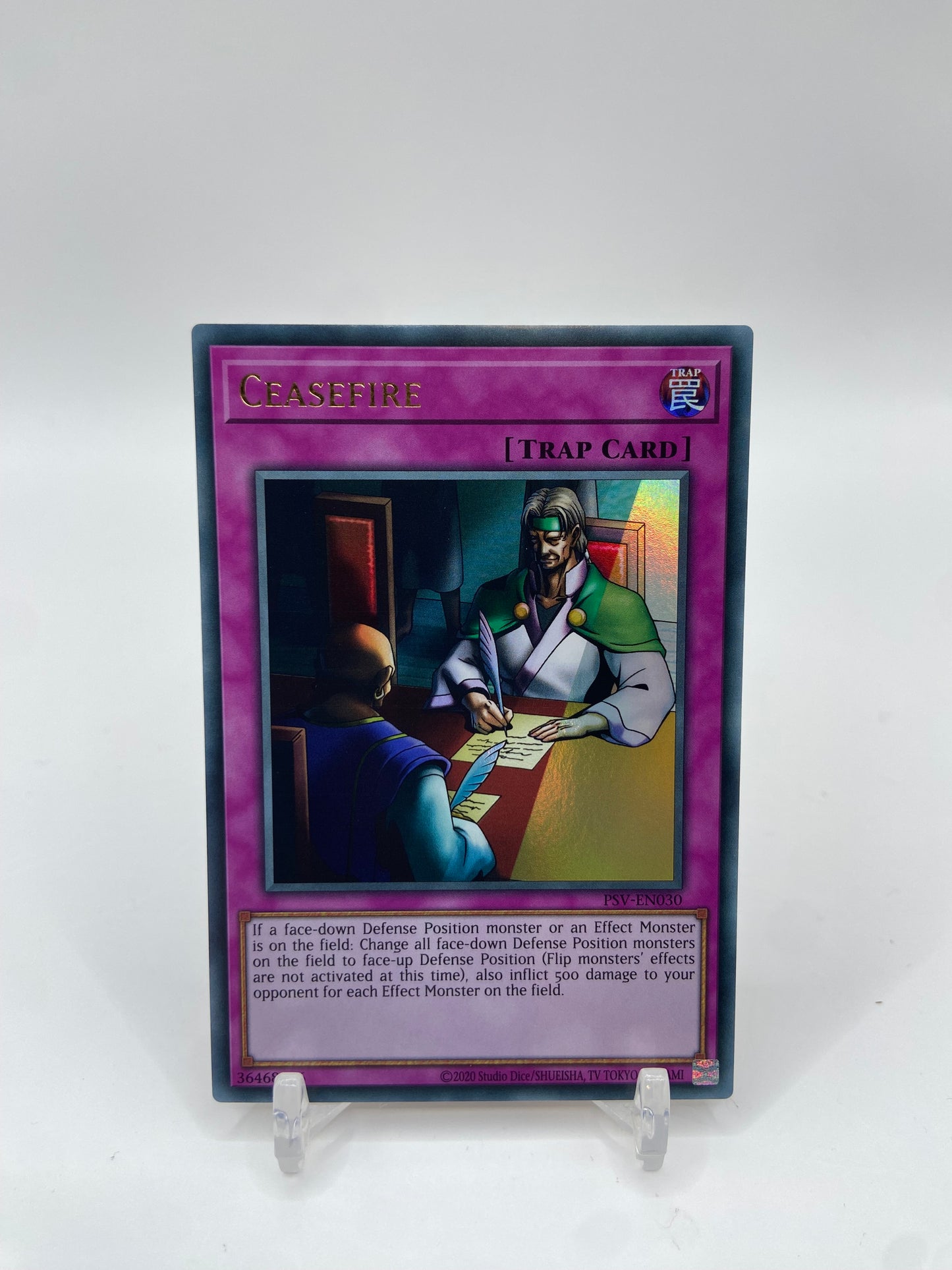 Ceasefire Ultra Rare Foil Pharaoh's Servant (25th Anniversary Edition) PSV-EN030