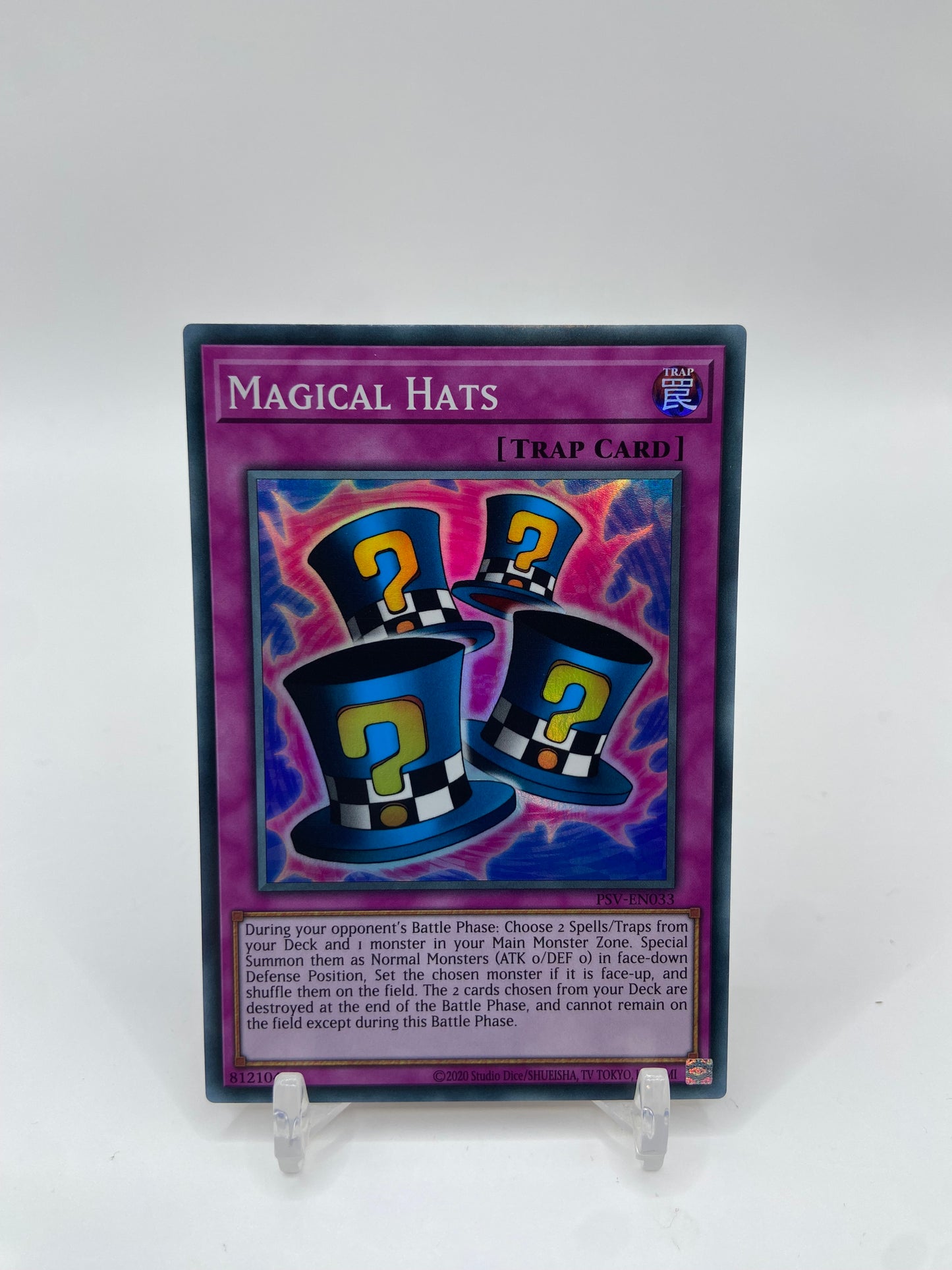 Magical Hats Super Rare Foil Pharaoh's Servant (25th Anniversary Edition) PSV-EN033