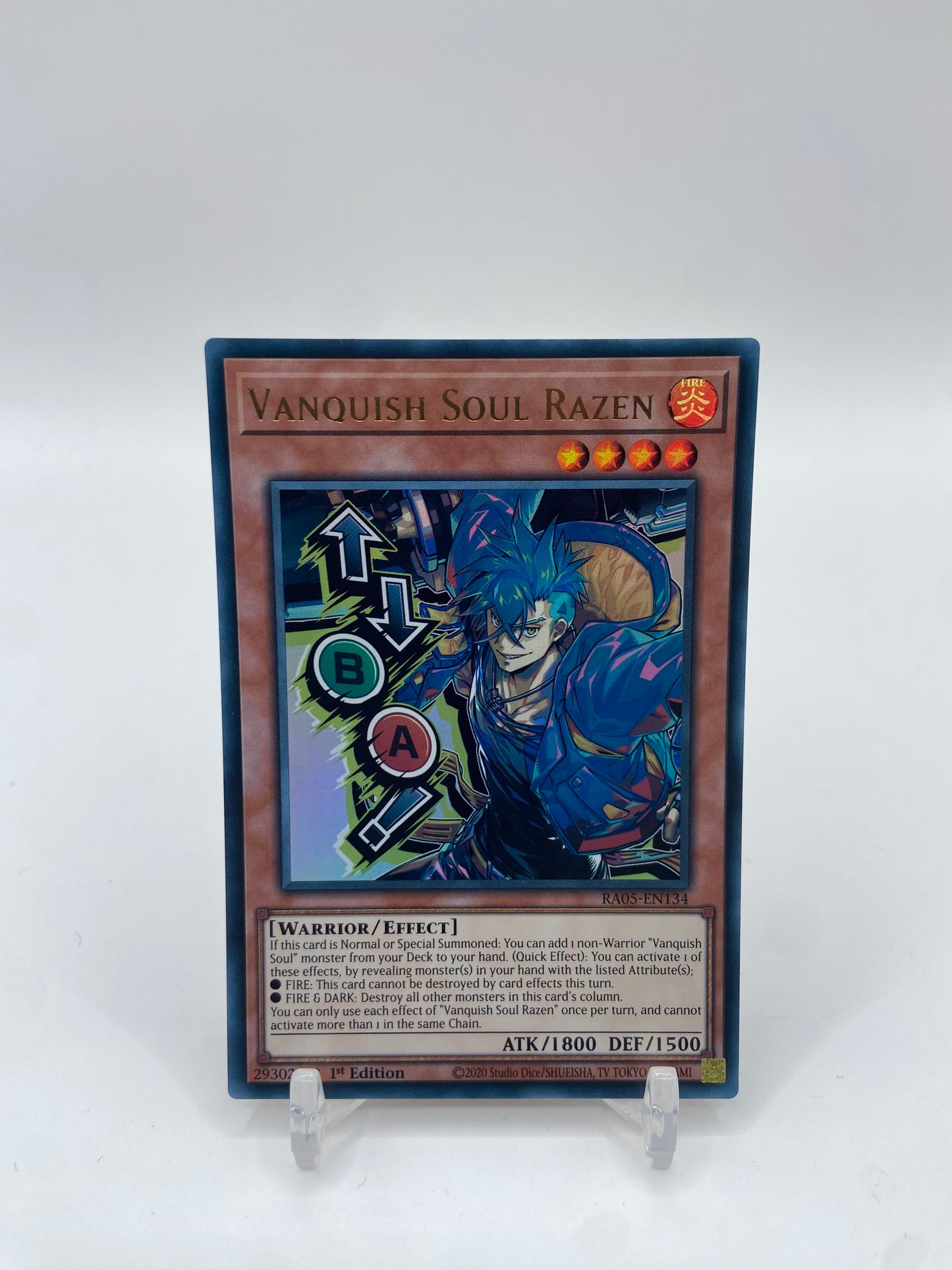 Vanquish Soul Razen Rarity Collection 5 Ultra Rare RA05-EN134