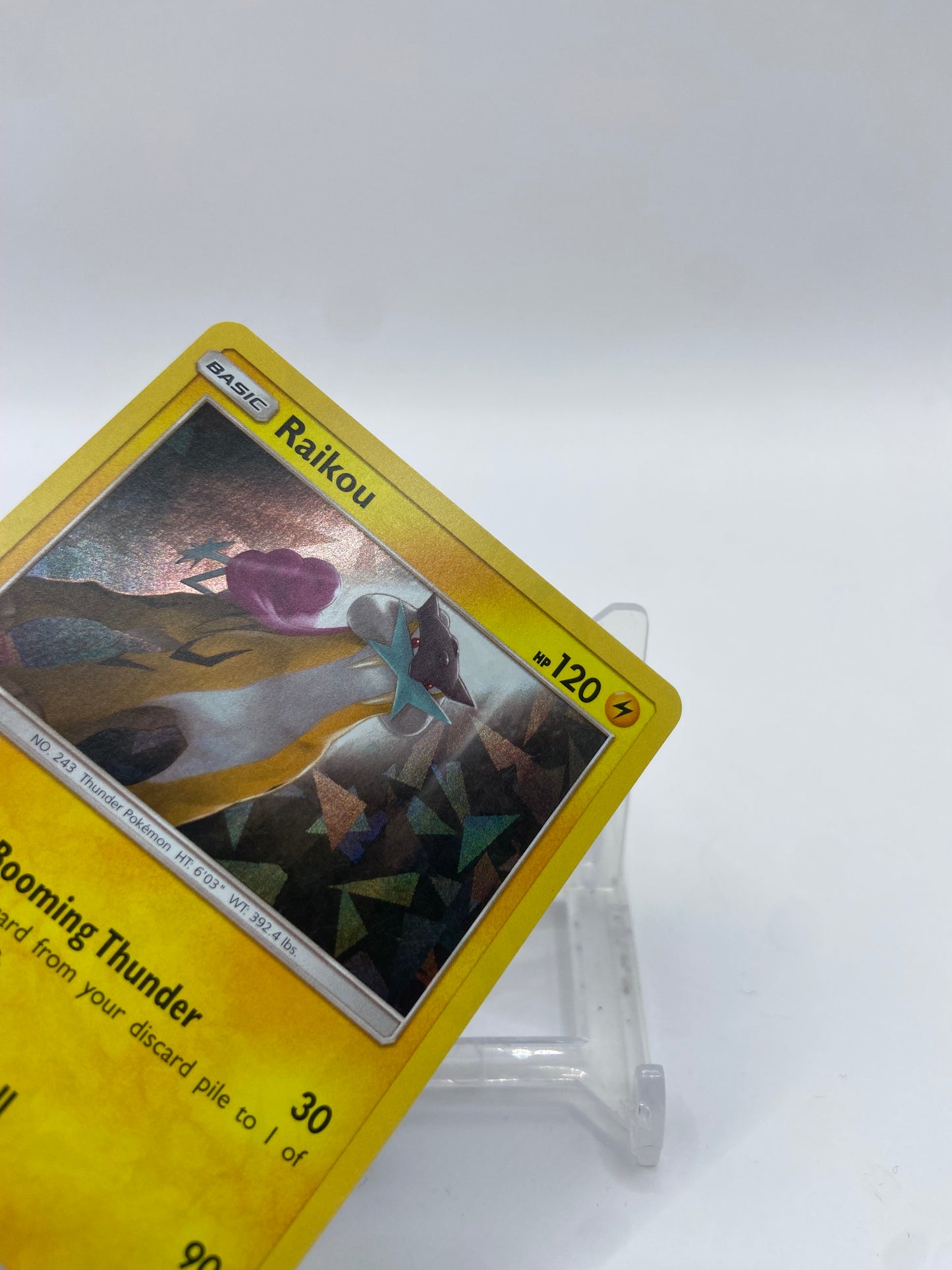 Raikou Cracked Ice Holo Shining Legends 32/73