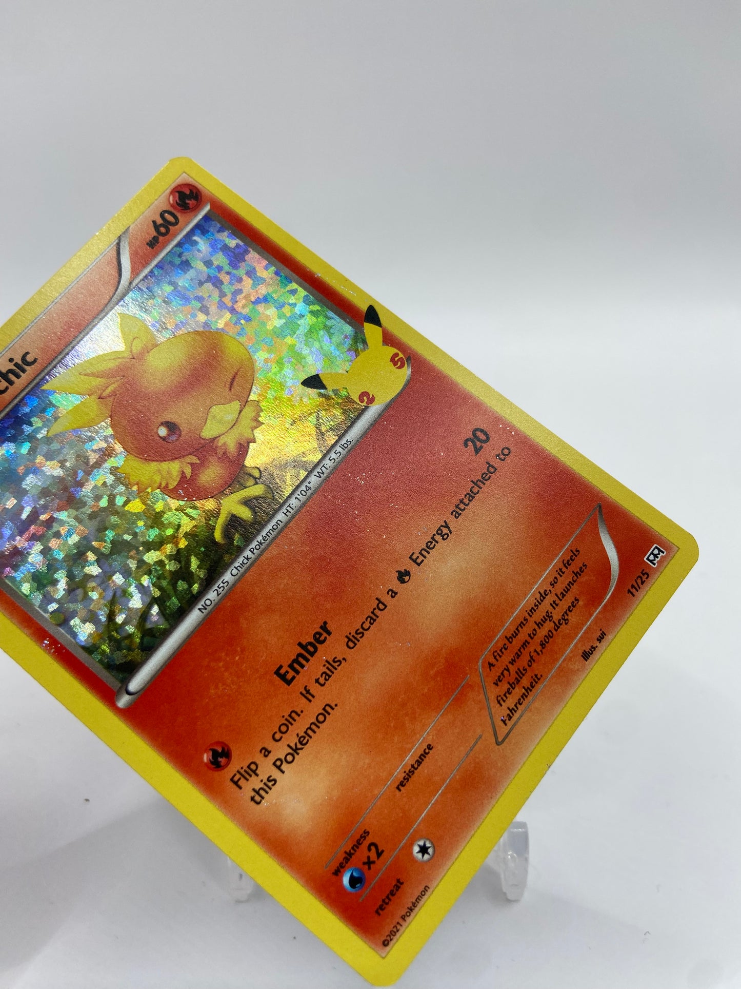 Torchic Holo McDonalds 2021 Promo Set 11/25