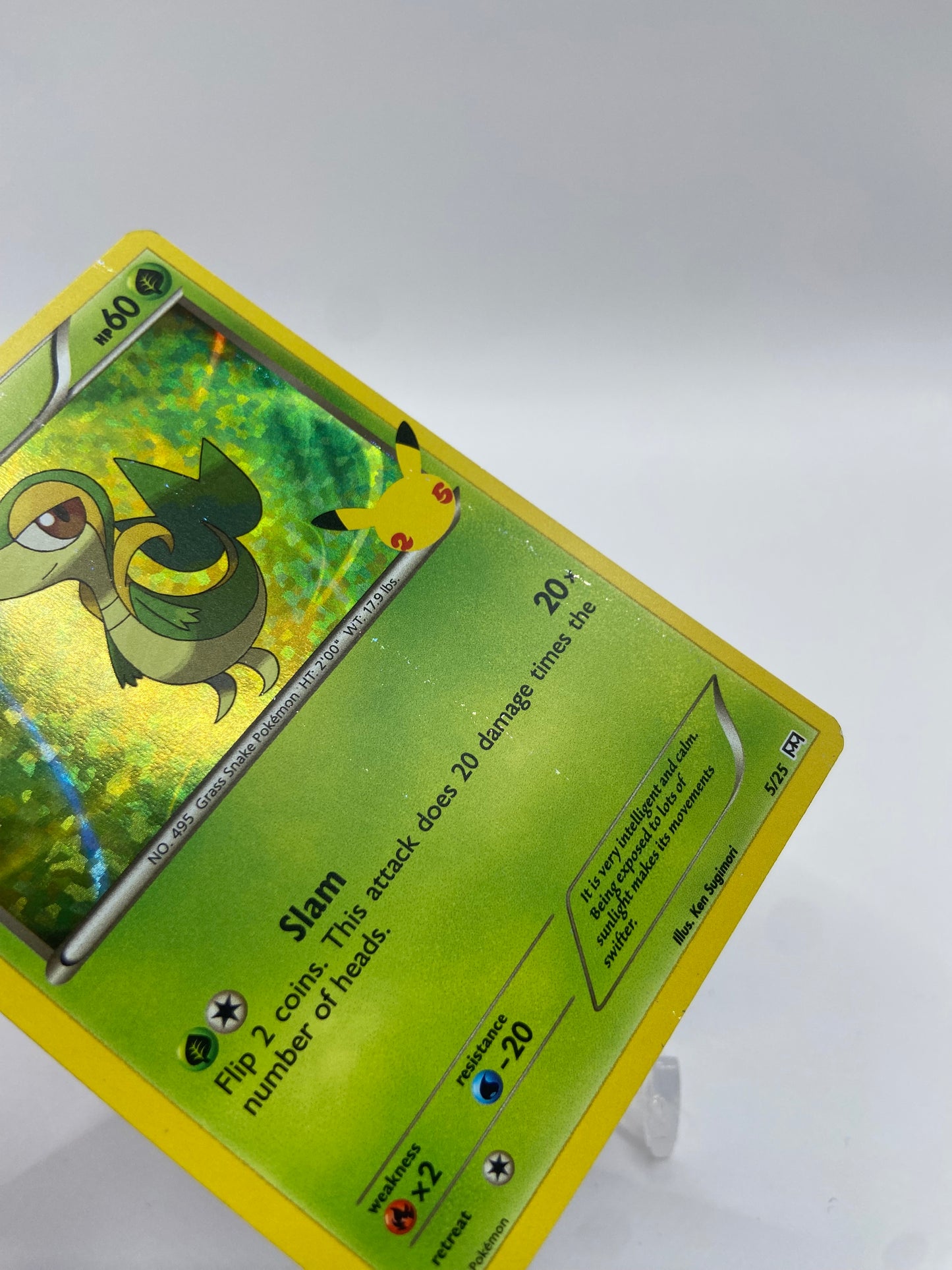 Snivy Holo McDonalds 2021 Promo Set 05/25