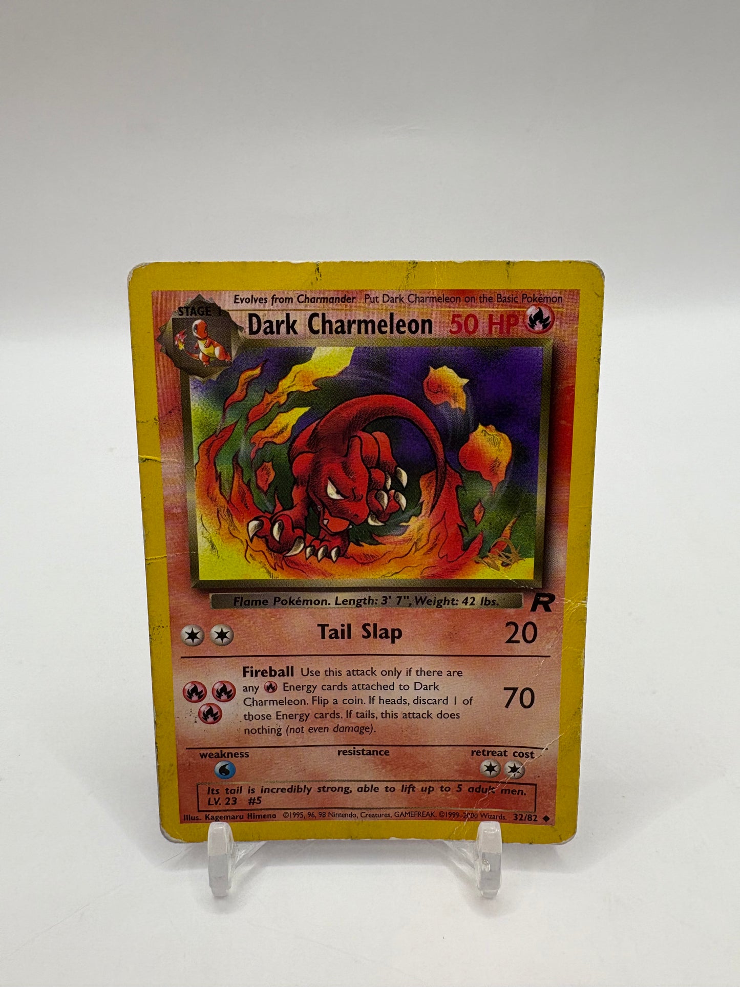 Dark Charmeleon W Stamped WOTC Promo 32/82