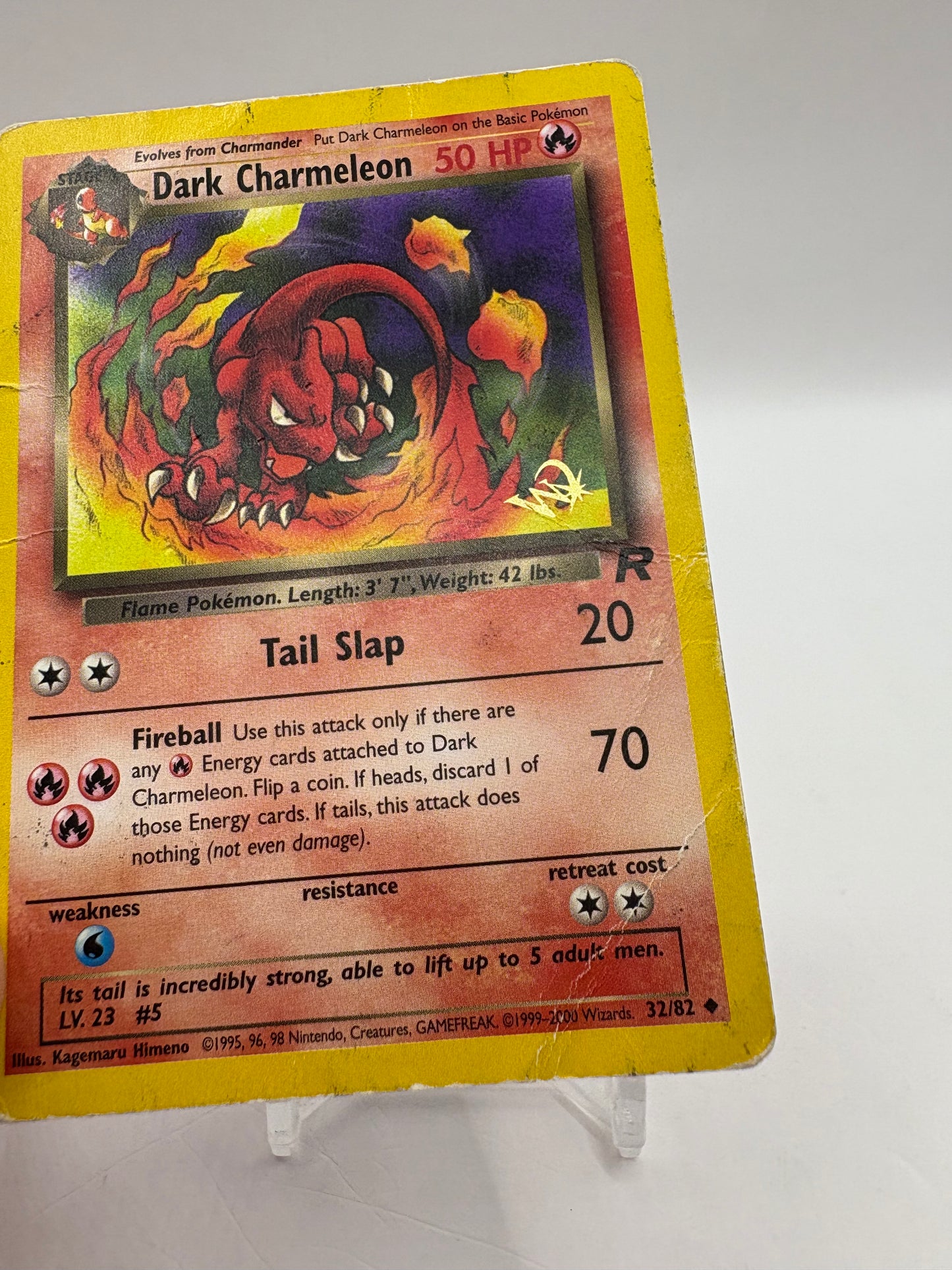 Dark Charmeleon W Stamped WOTC Promo 32/82