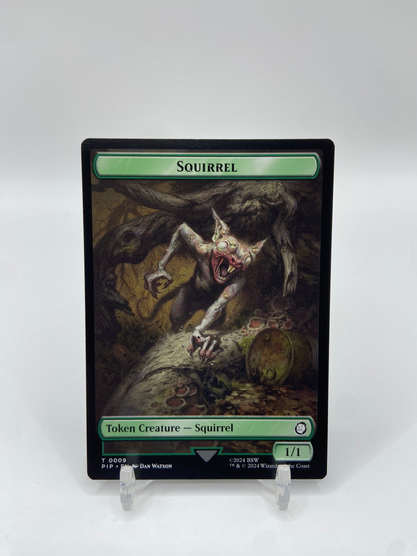 Junk // Squirrel Double-Sided Token Universes Beyond: Fallout T 15 // 9