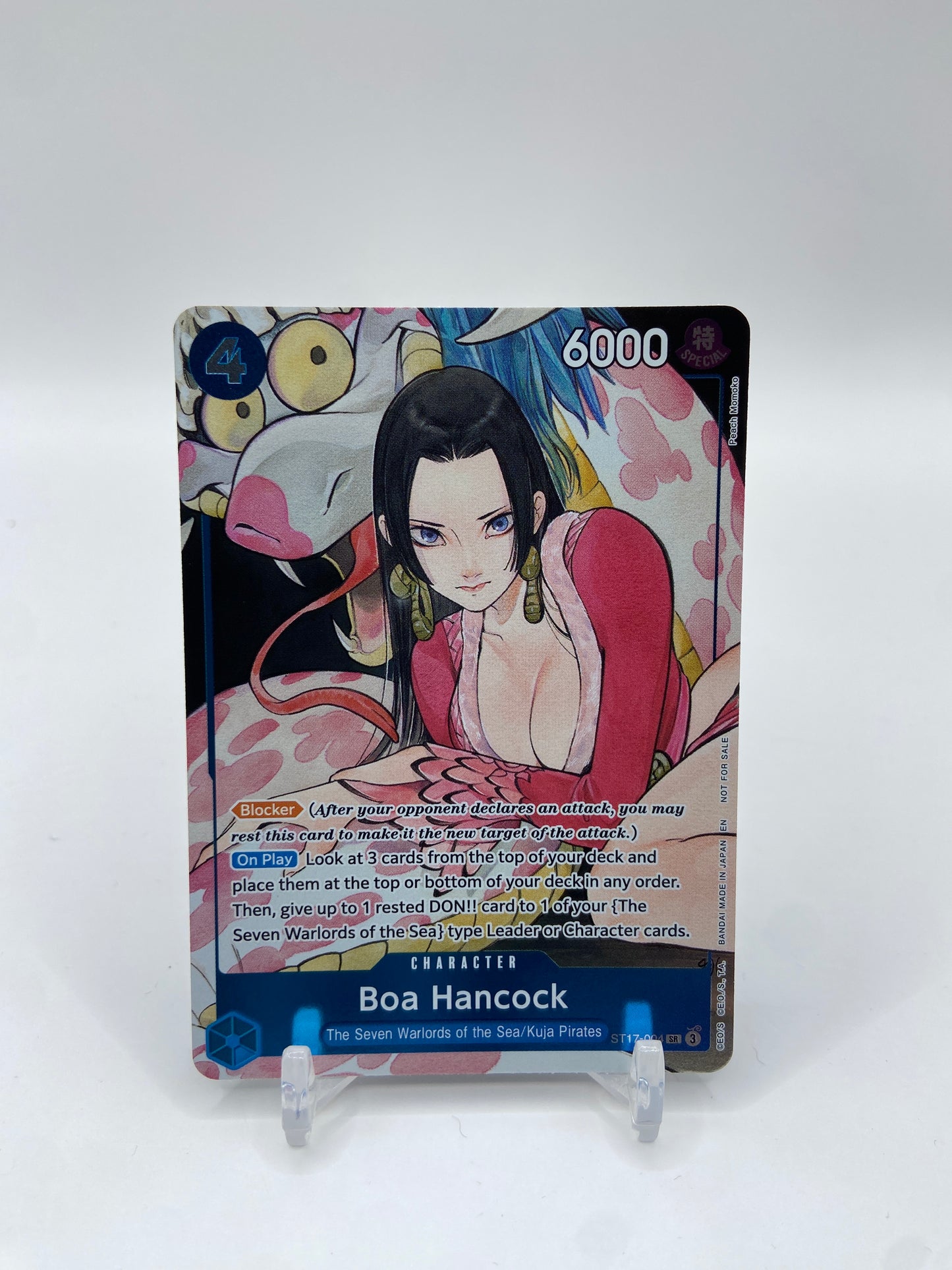 Boa Hancock (Illustration Box Vol.1) One Piece Promotion Cards SR ST17-004
