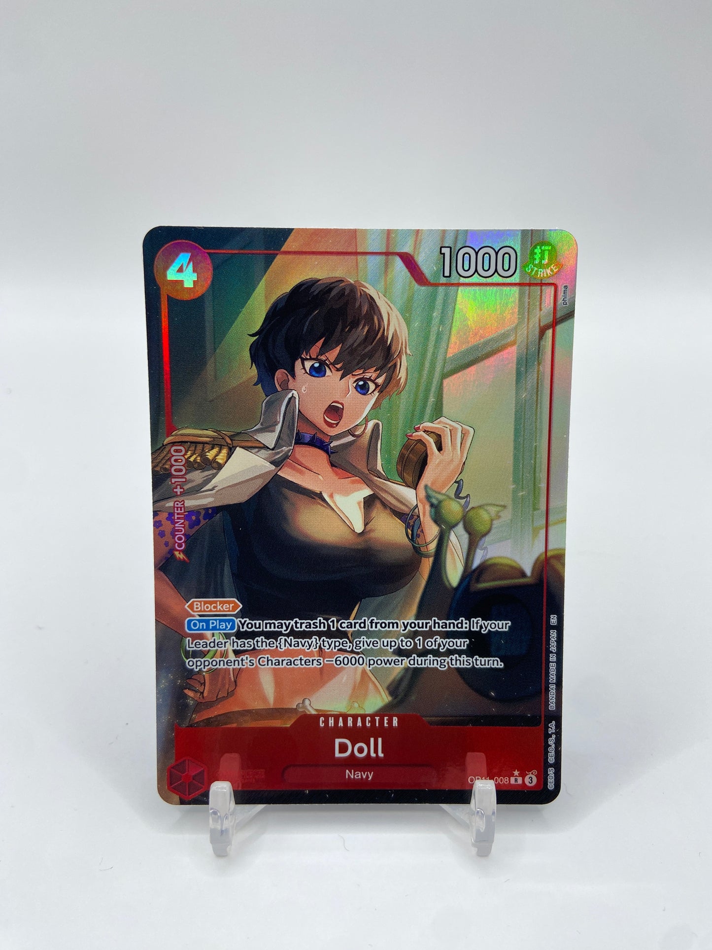 Doll (Alternate Art) A Fist of Divine Speed R OP11-008