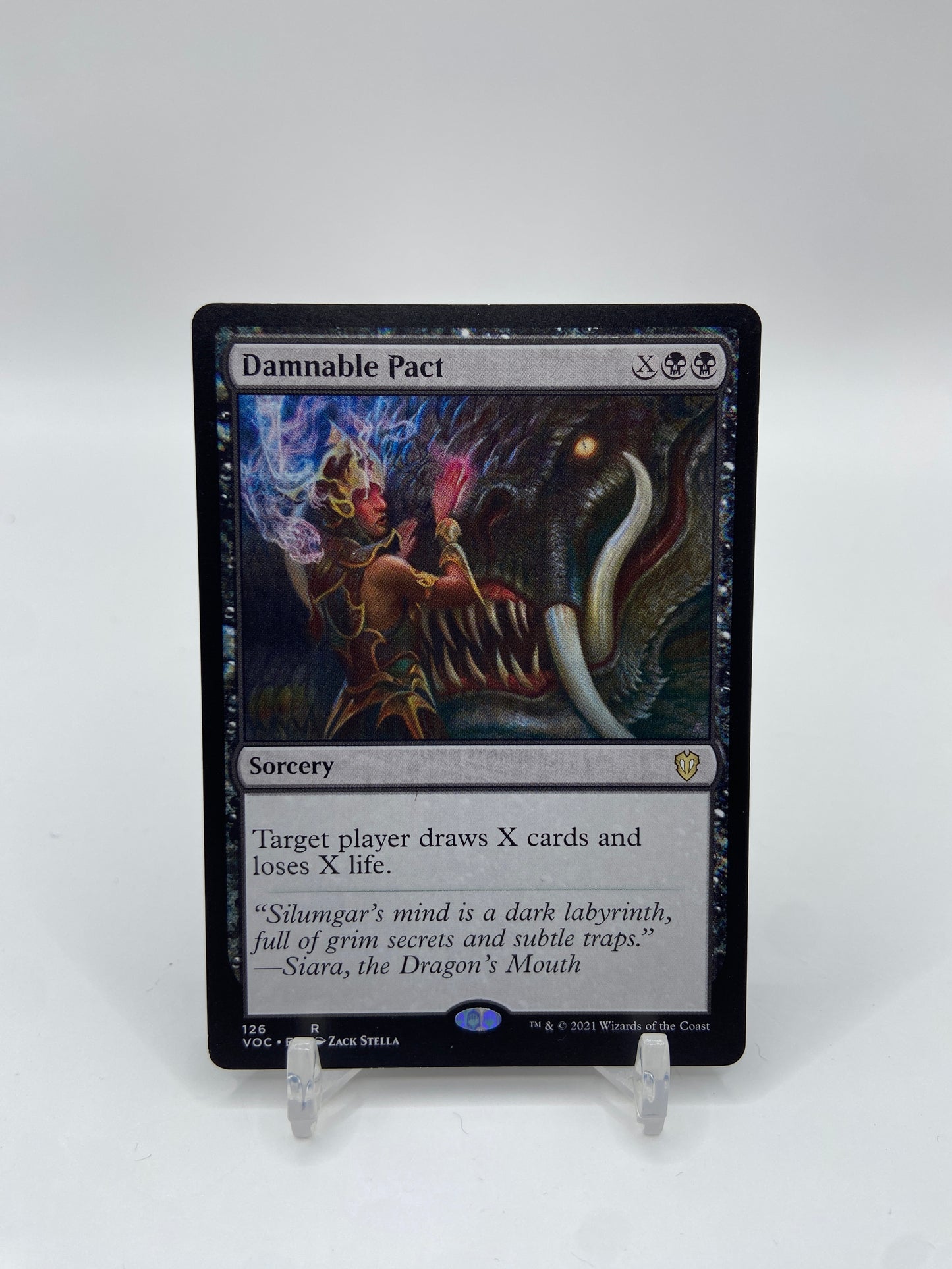 Damnable Pact Commander: Innistrad: Crimson Vow R 126