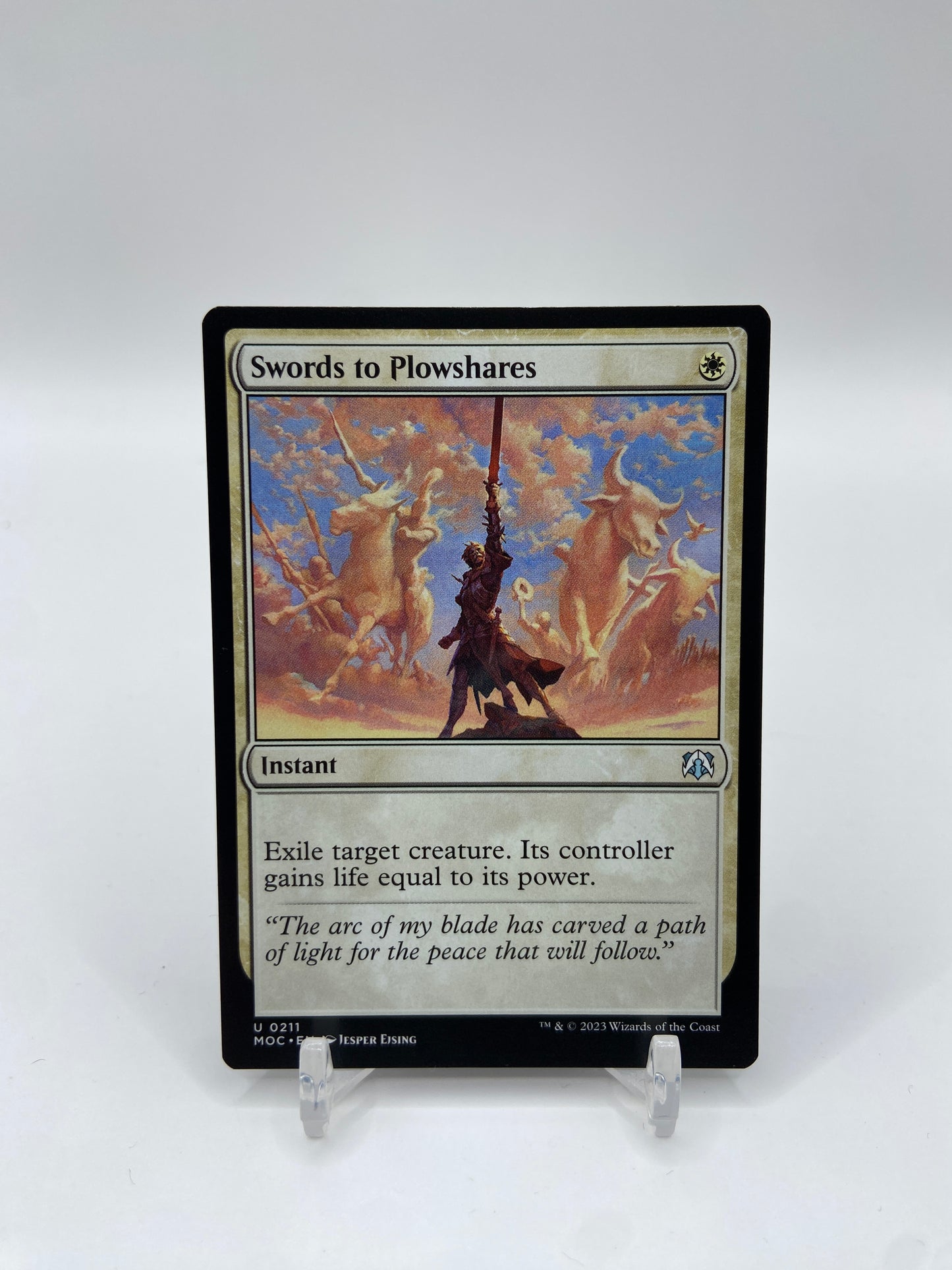 Swords to Plowshares Commander: March of the Machine U