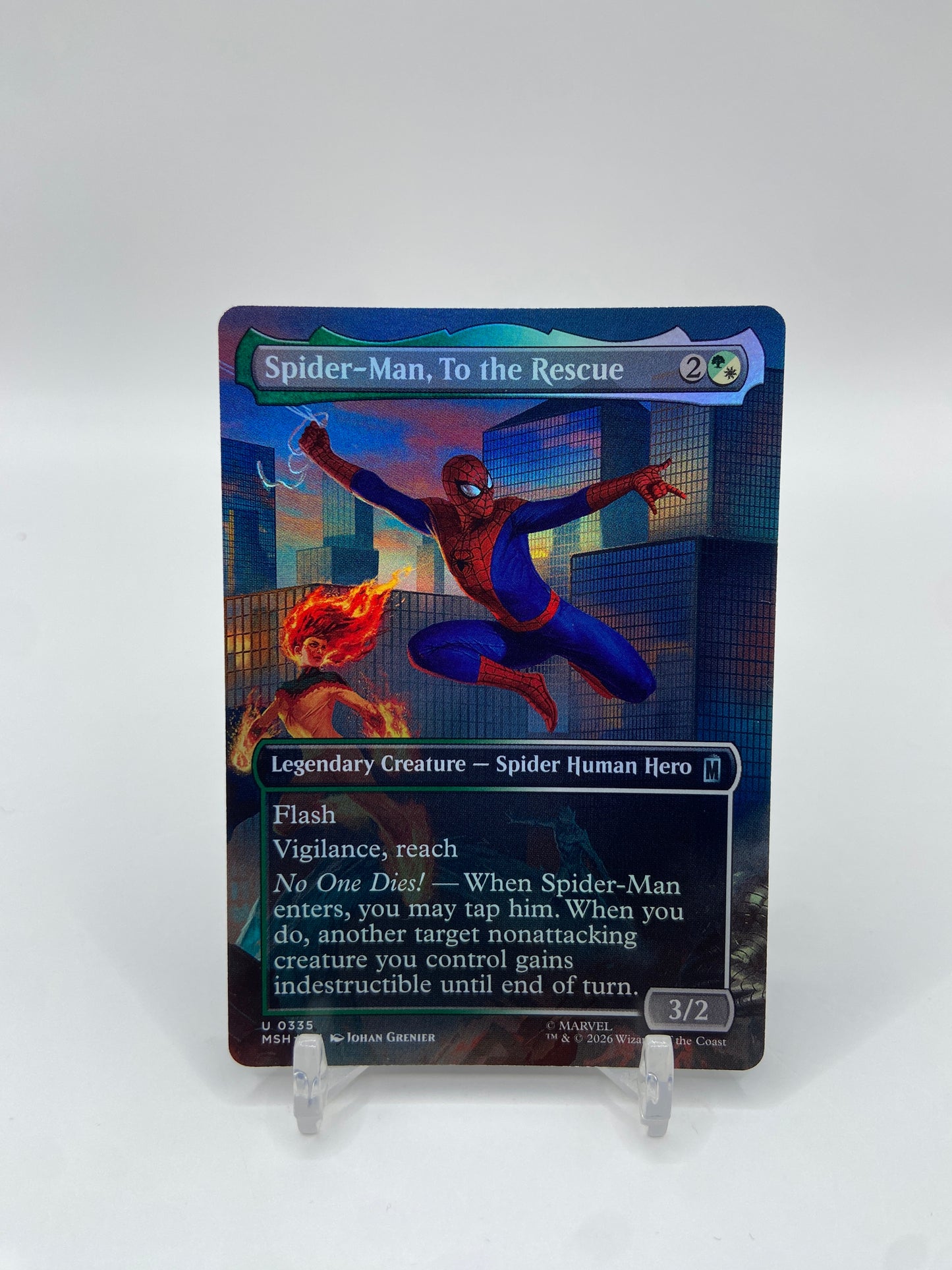 Vulture, Feathered Fiend Foil Commander: Marvel Super Heroes R 645