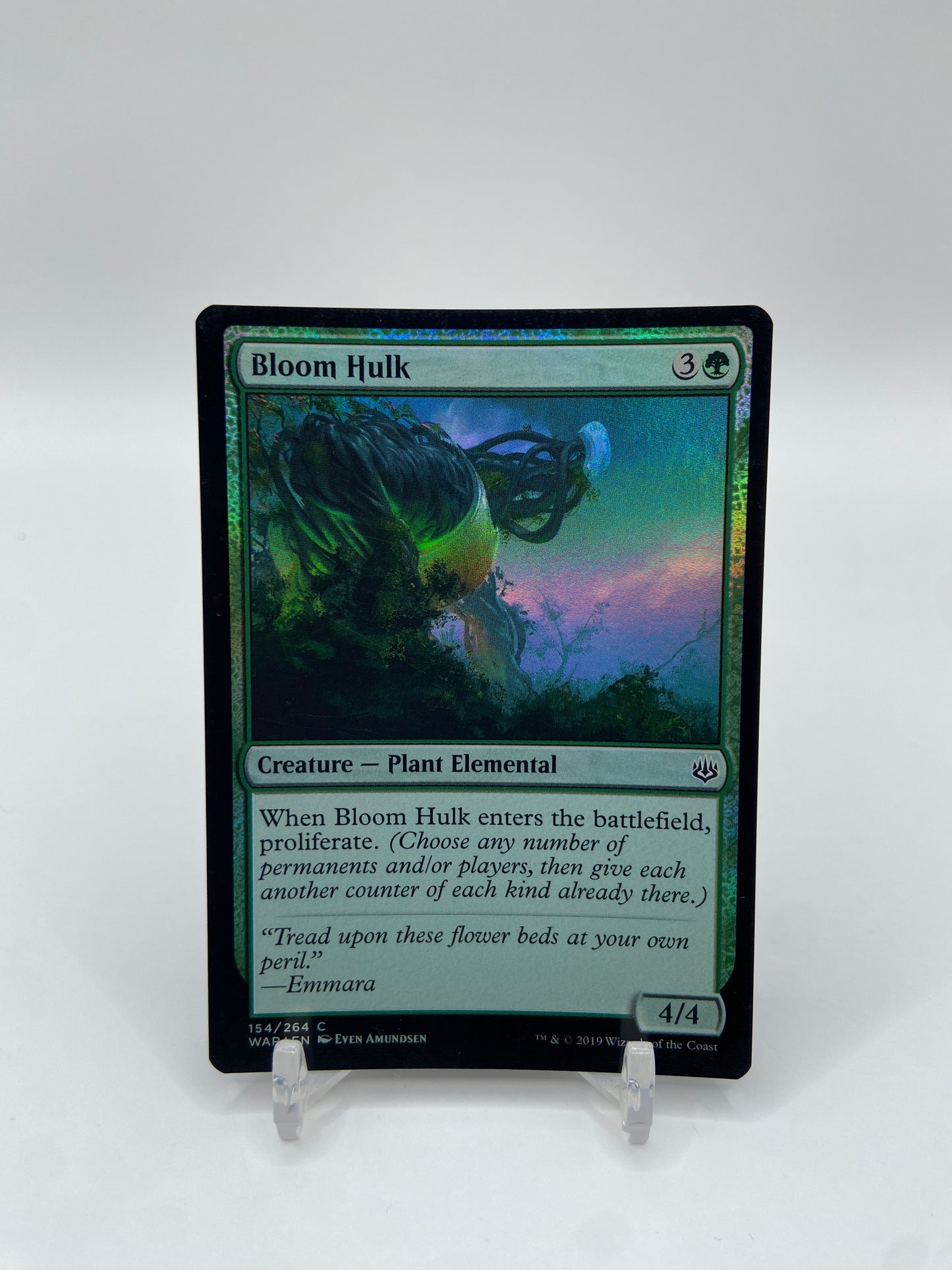 Bloom Hulk Foil War of the Spark C 154
