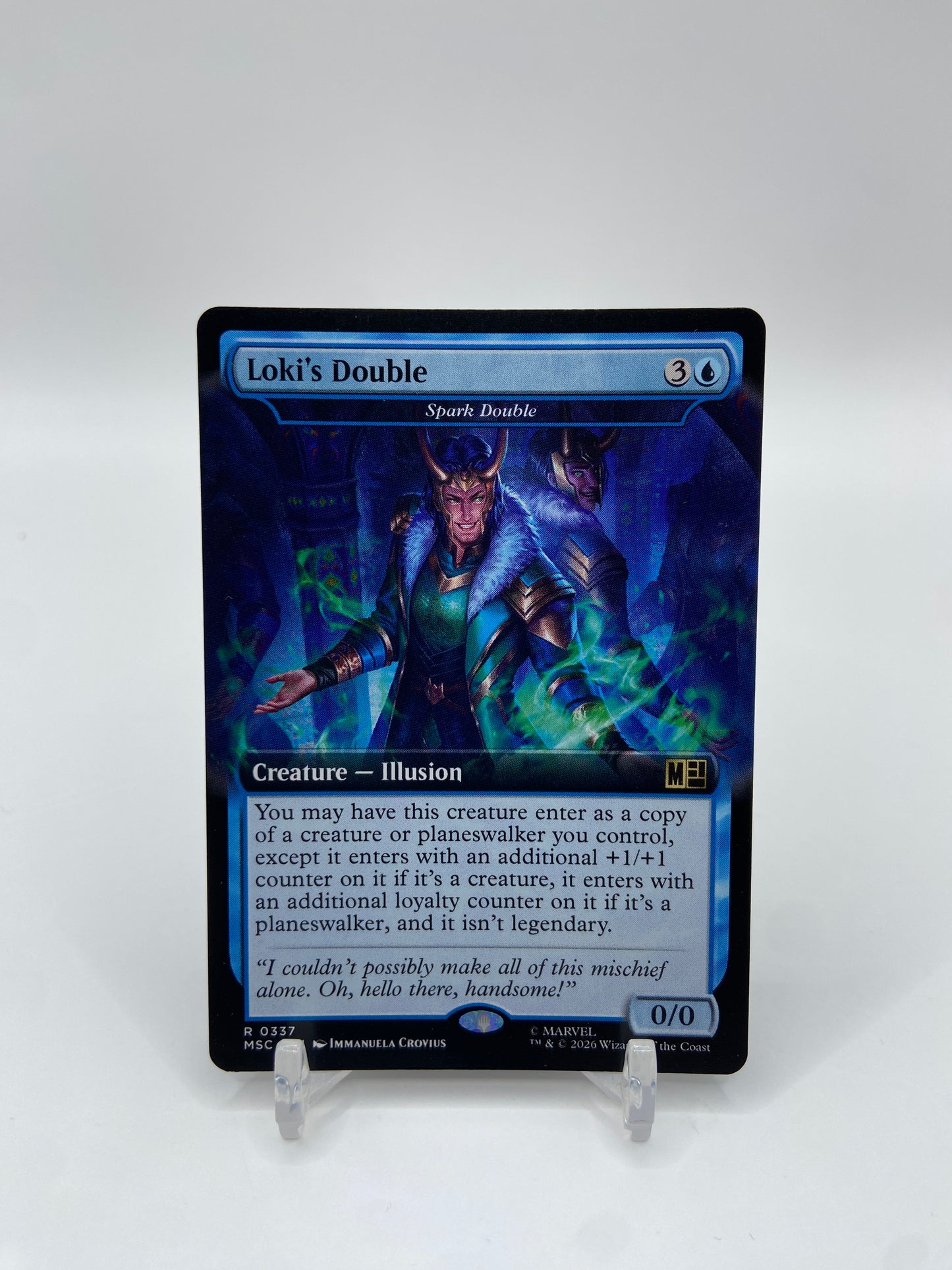 Loki's Double - Spark Double (Extended Art) Commander: Marvel Super Heroes R 337